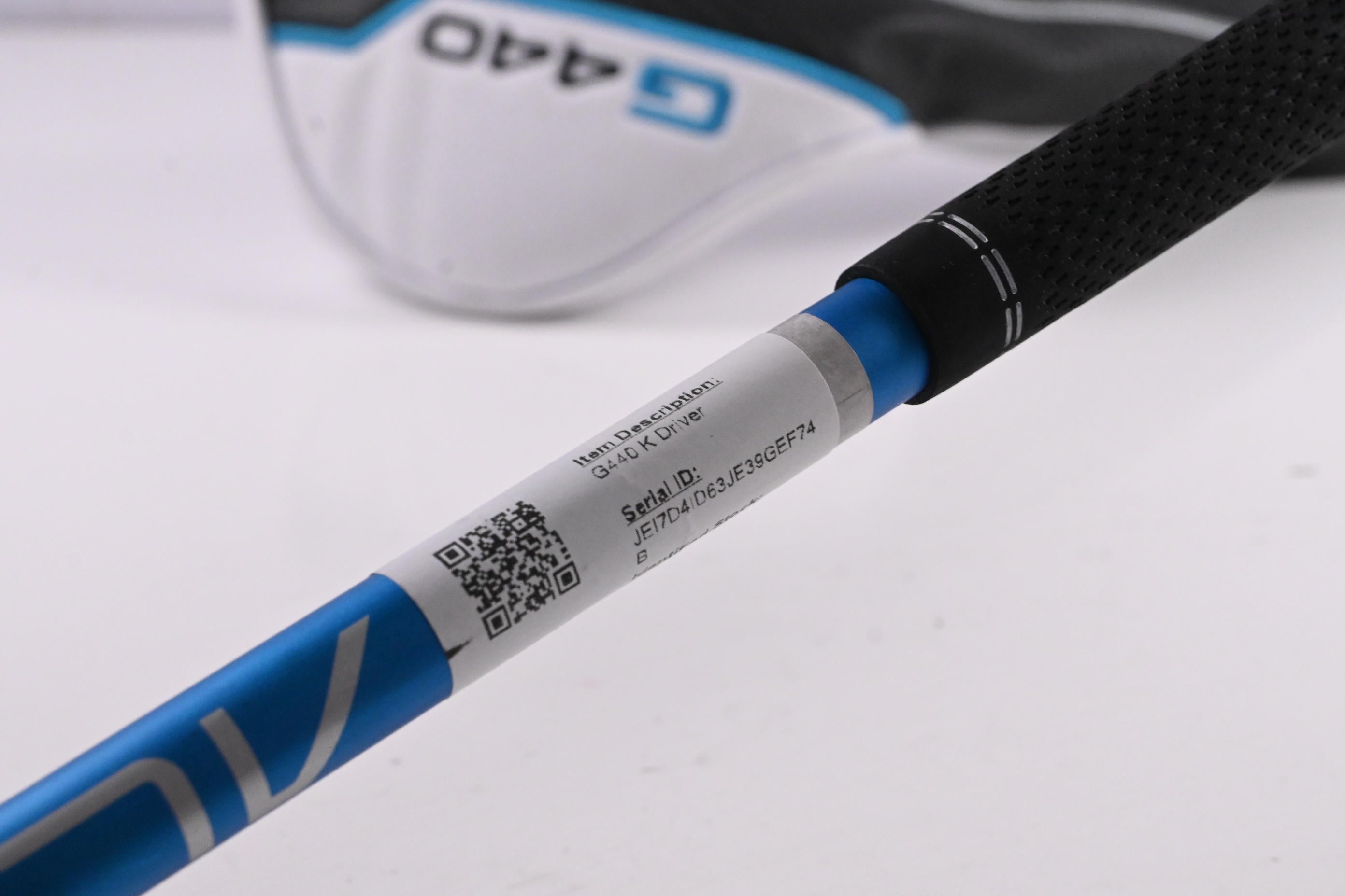 Ping G440 K Driver / 10.5 Degree / Stiff Flex Ping Alta CB Blue 50 Shaft
