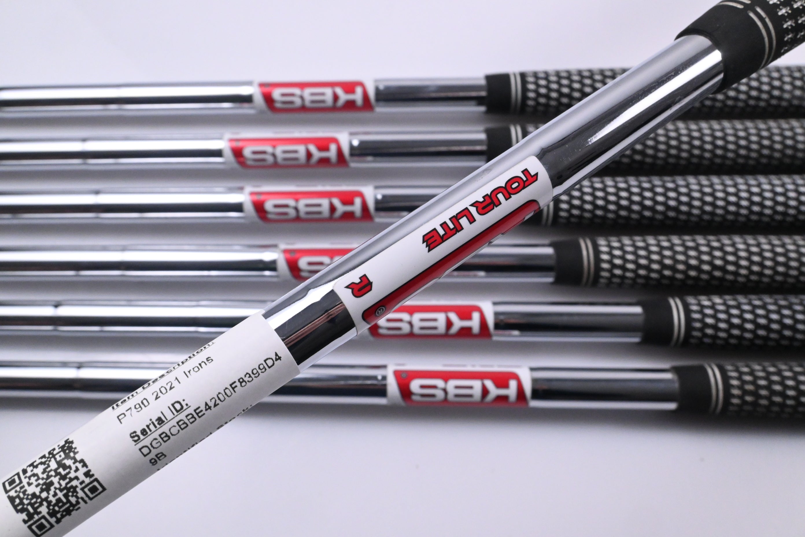 Taylormade P790 2021 Irons / 4-PW / Regular Flex KBS Tour Lite Shafts