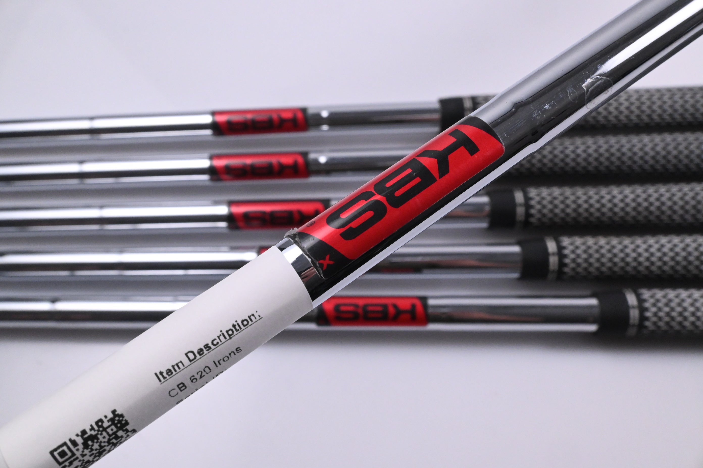 Titleist CB 620 Irons / 5-PW / X-Flex KBS Tour Shafts