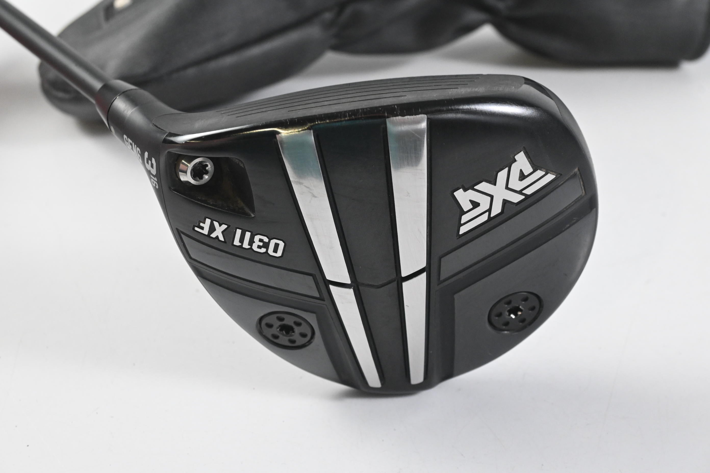 Left Hand PXG 0311 Gen6 #3 Wood / 16 Degree / Regular Flex Aldila Rogue Black 70