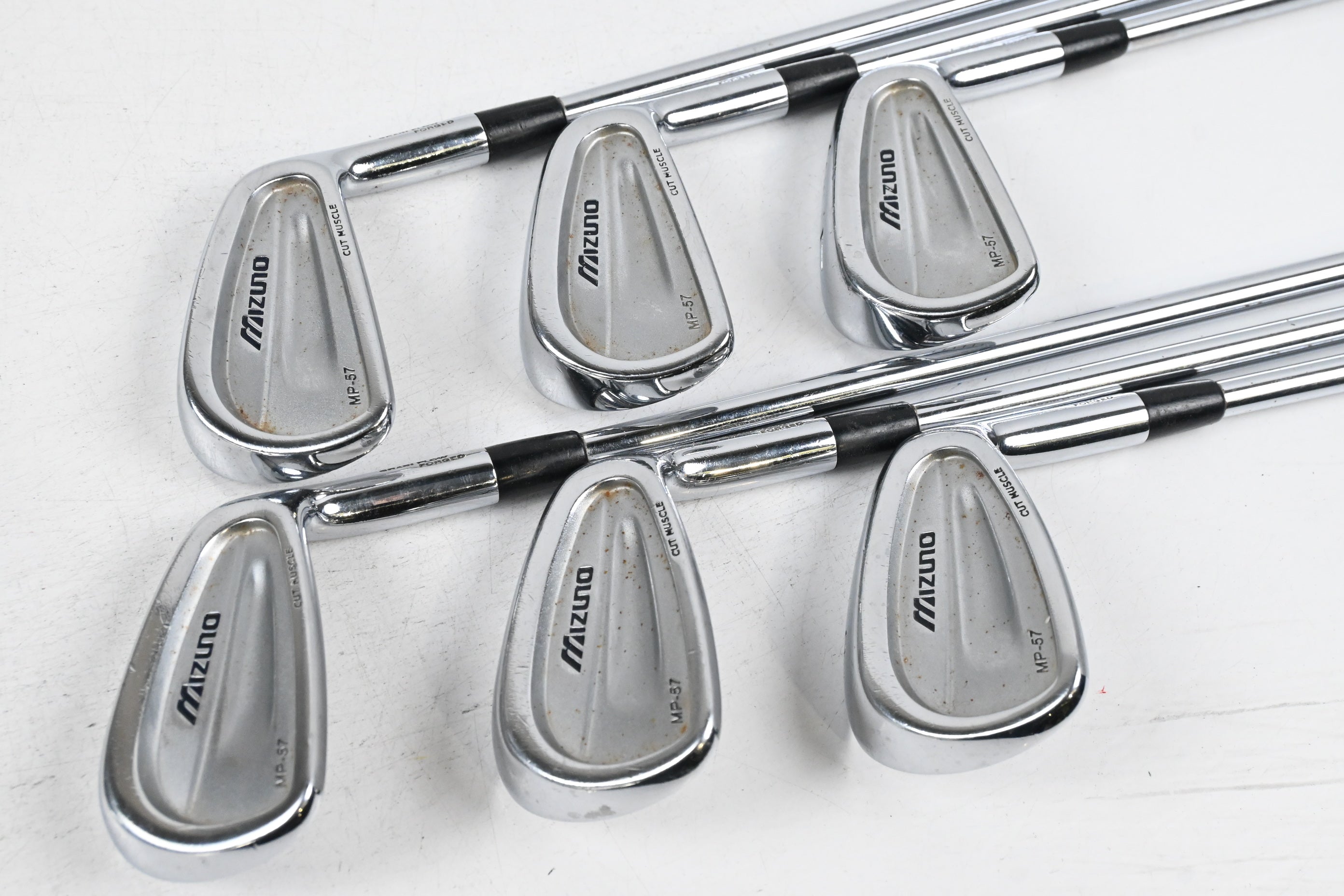 Mizuno MP-57 Irons / 5-PW / Regular Flex Dynamic Gold R300 Shafts