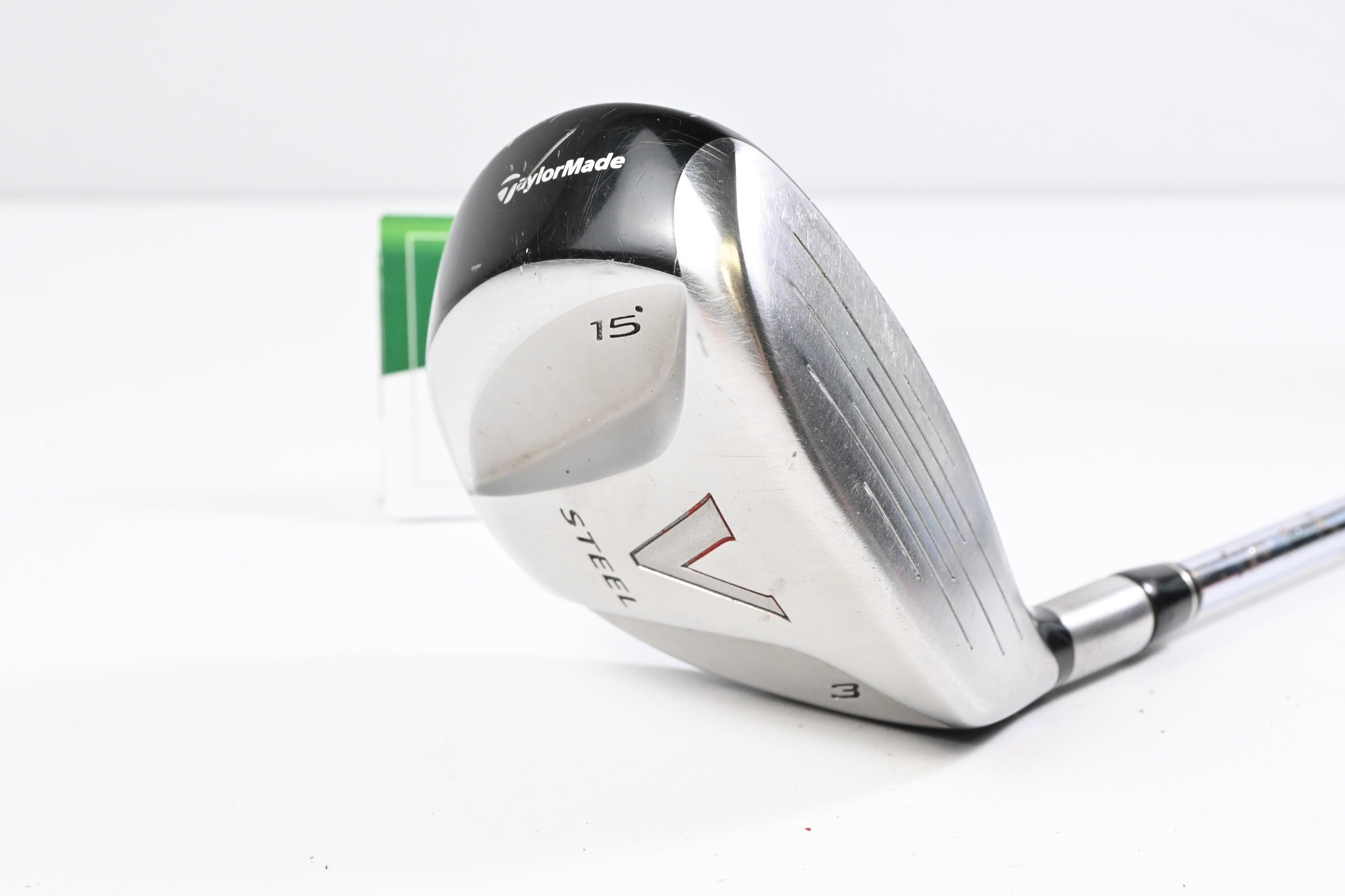 Taylormade V-Steel #3 Wood / 15 Degree / Regular Flex Steel Shaft