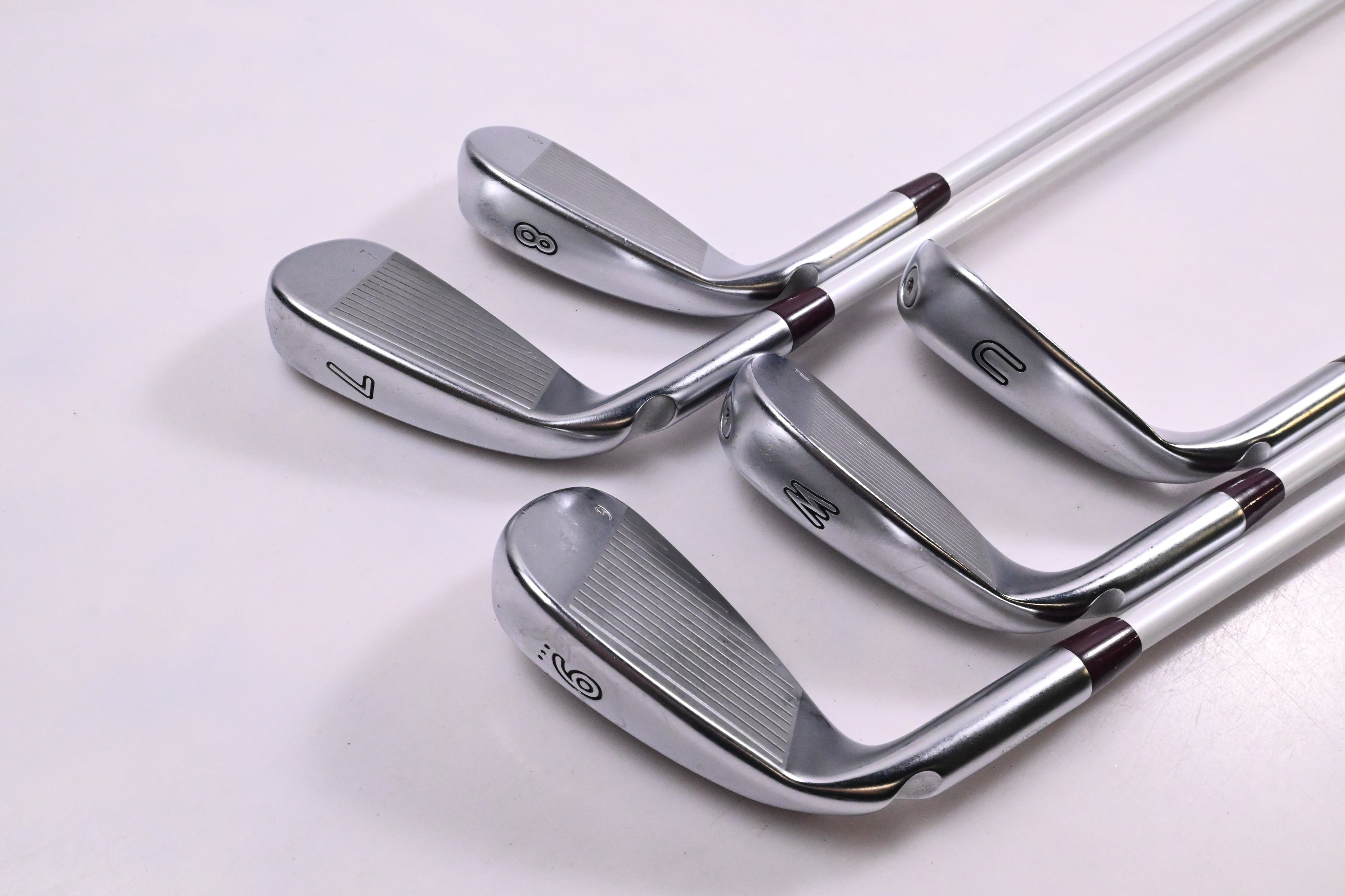 Ladies Ping G Le2 Irons / 7-PW+GW / Red Dot / Ladies Flex Ping ULT 240 Shafts