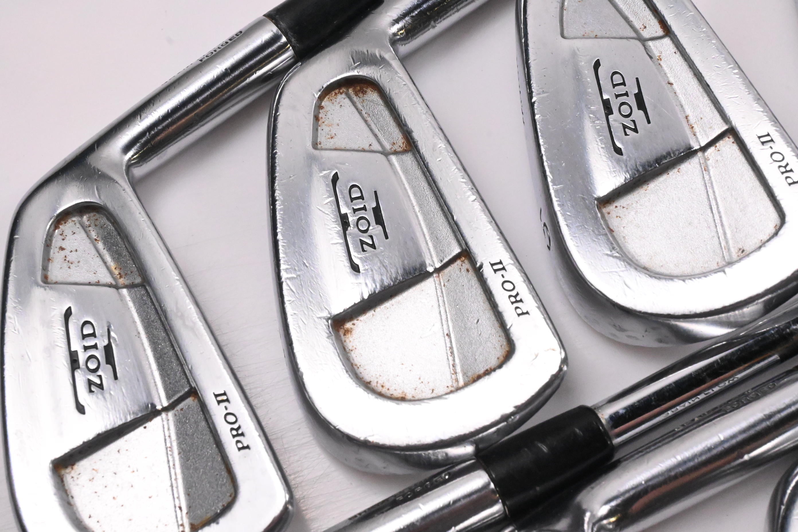 Mizuno T-Zoid Pro II Irons / 3-PW+SW / X-Flex Rifle Precision Shafts