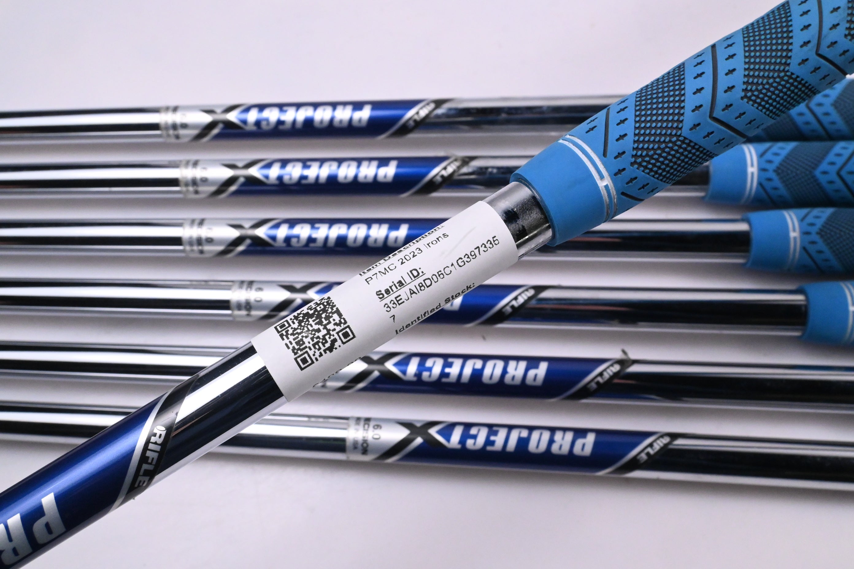 Taylormade P7MC 2023 Irons / 4-PW / Stiff Flex Project X Shafts