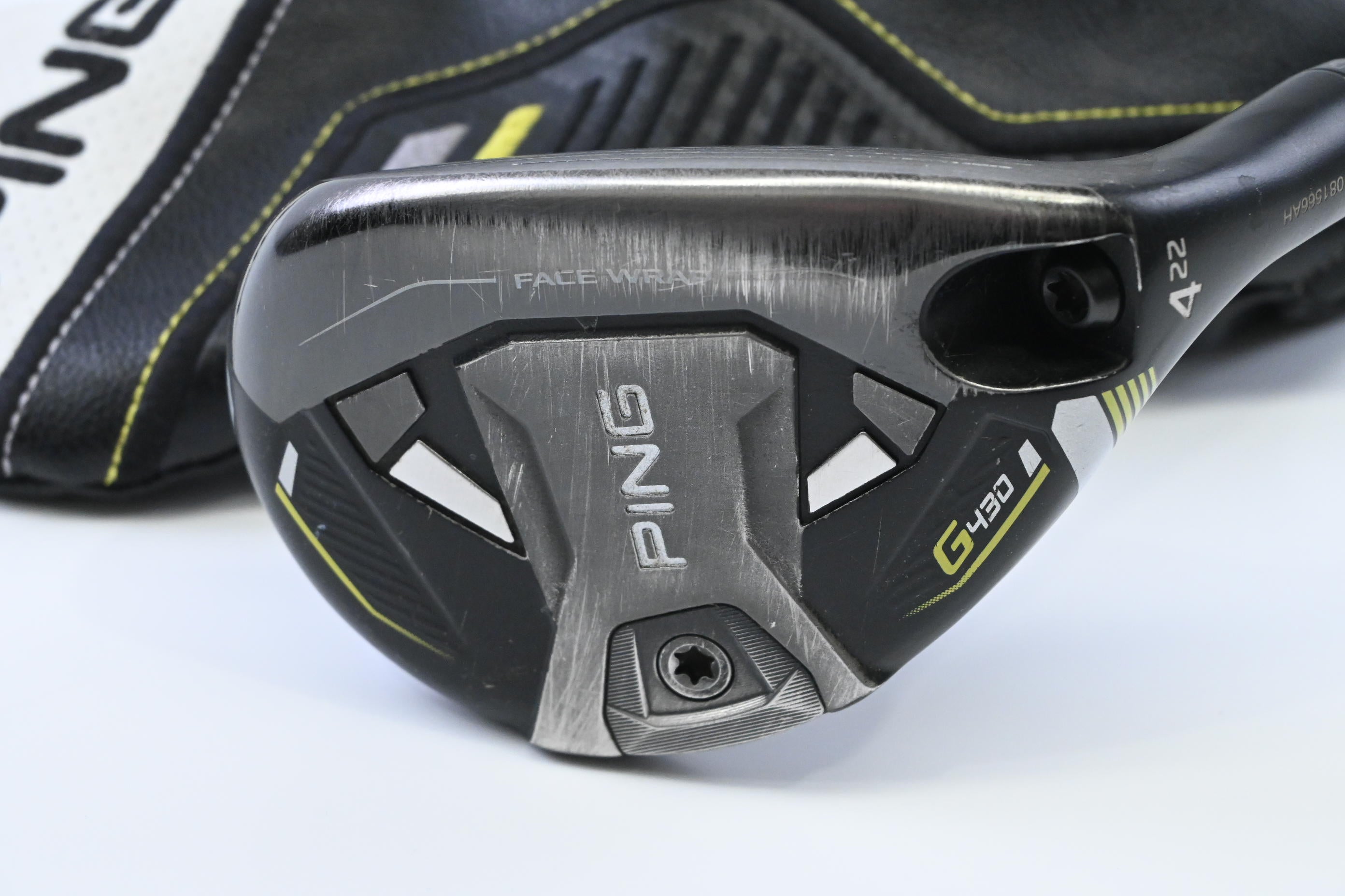 Ping G430 #4 Hybrid / 22 Degree / Regular Flex Ping Alta CB Blue 70 Shaft