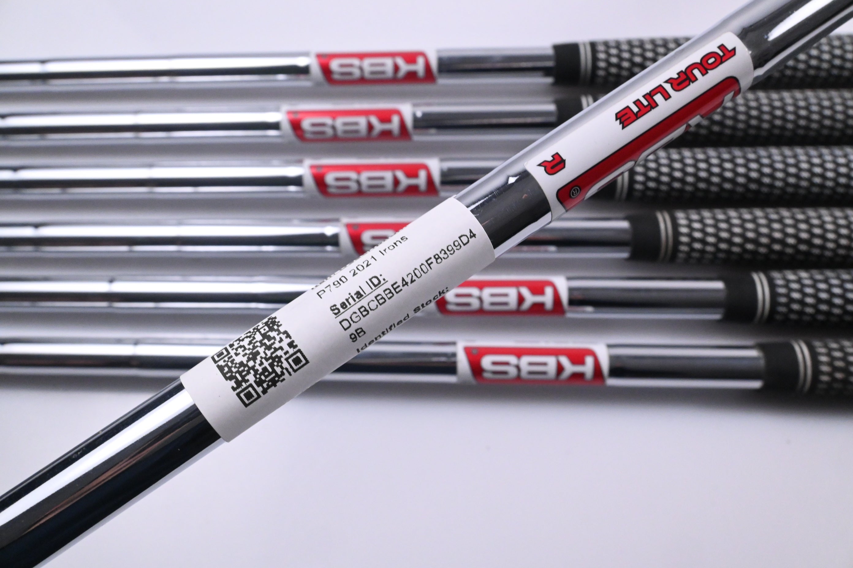 Taylormade P790 2021 Irons / 4-PW / Regular Flex KBS Tour Lite Shafts