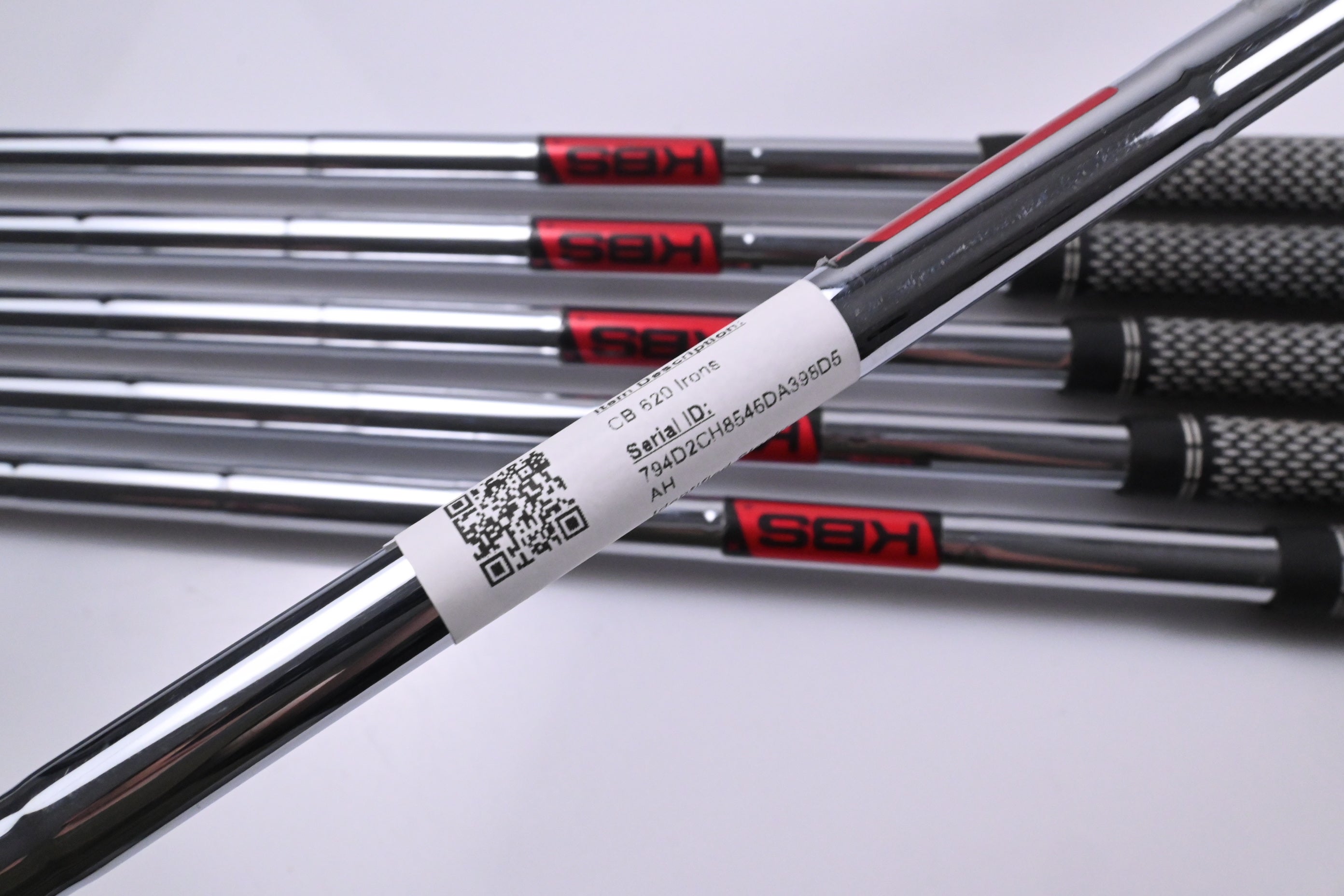 Titleist CB 620 Irons / 5-PW / X-Flex KBS Tour Shafts