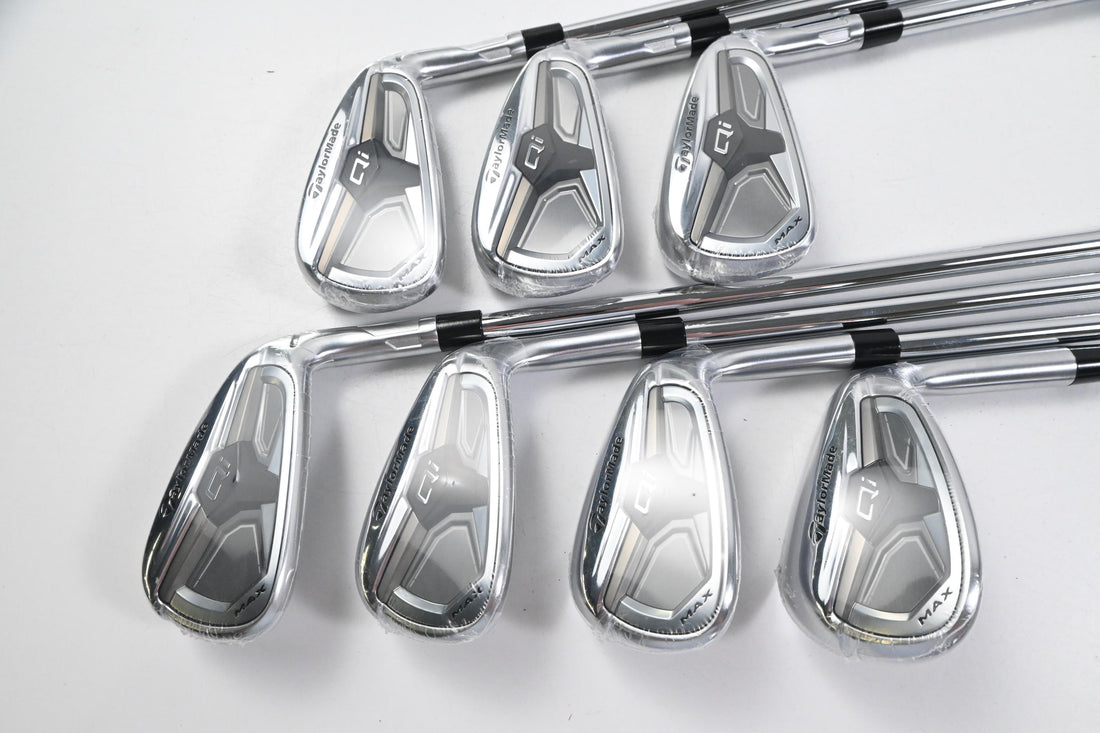Taylormade Qi Irons / 5-PW+SW / Regular Flex KBS MAX MT 85 Shafts