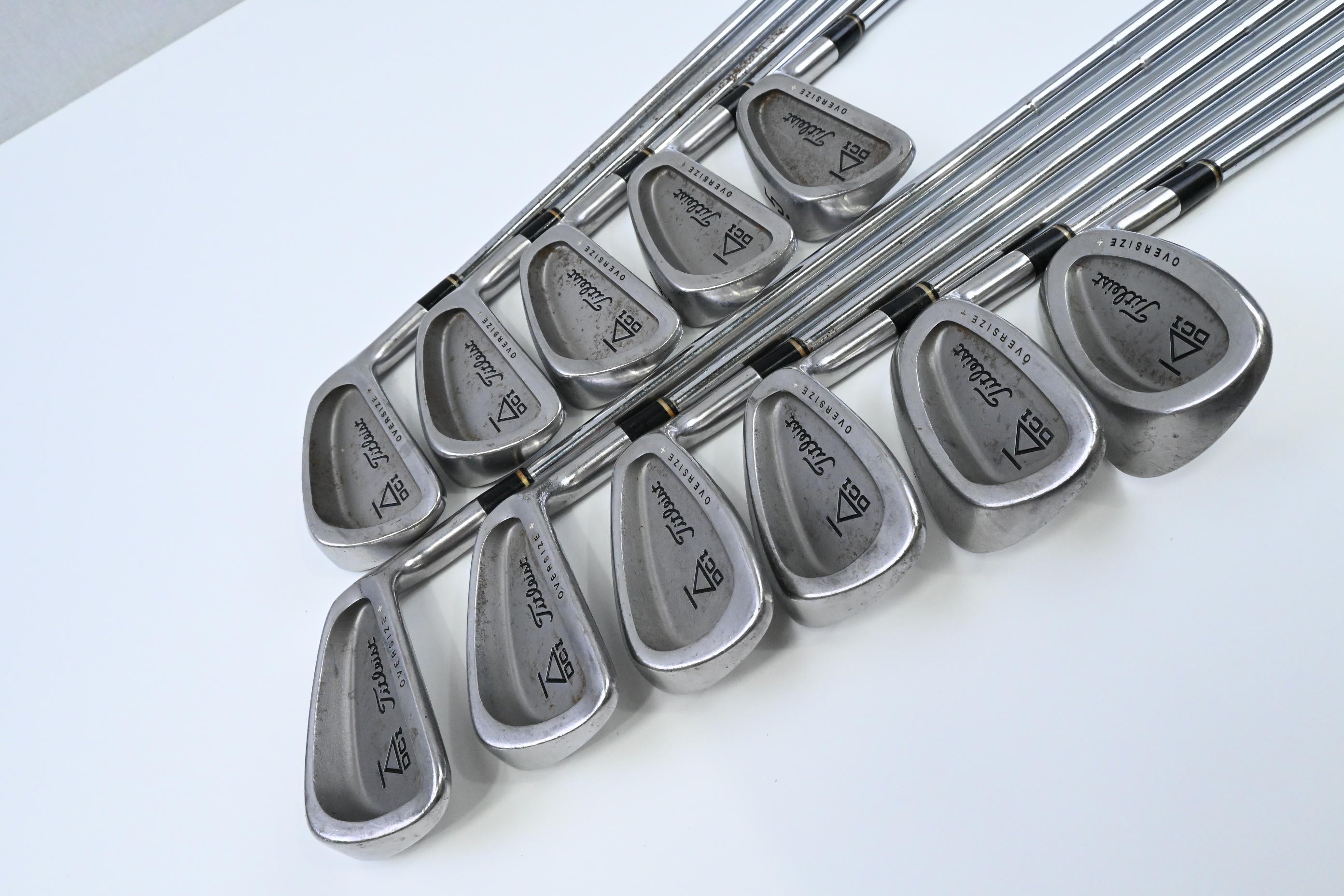 Titleist DCI Oversize+ Irons / 1-PW+SW / Regular Flex Titleist TriSpec Shafts