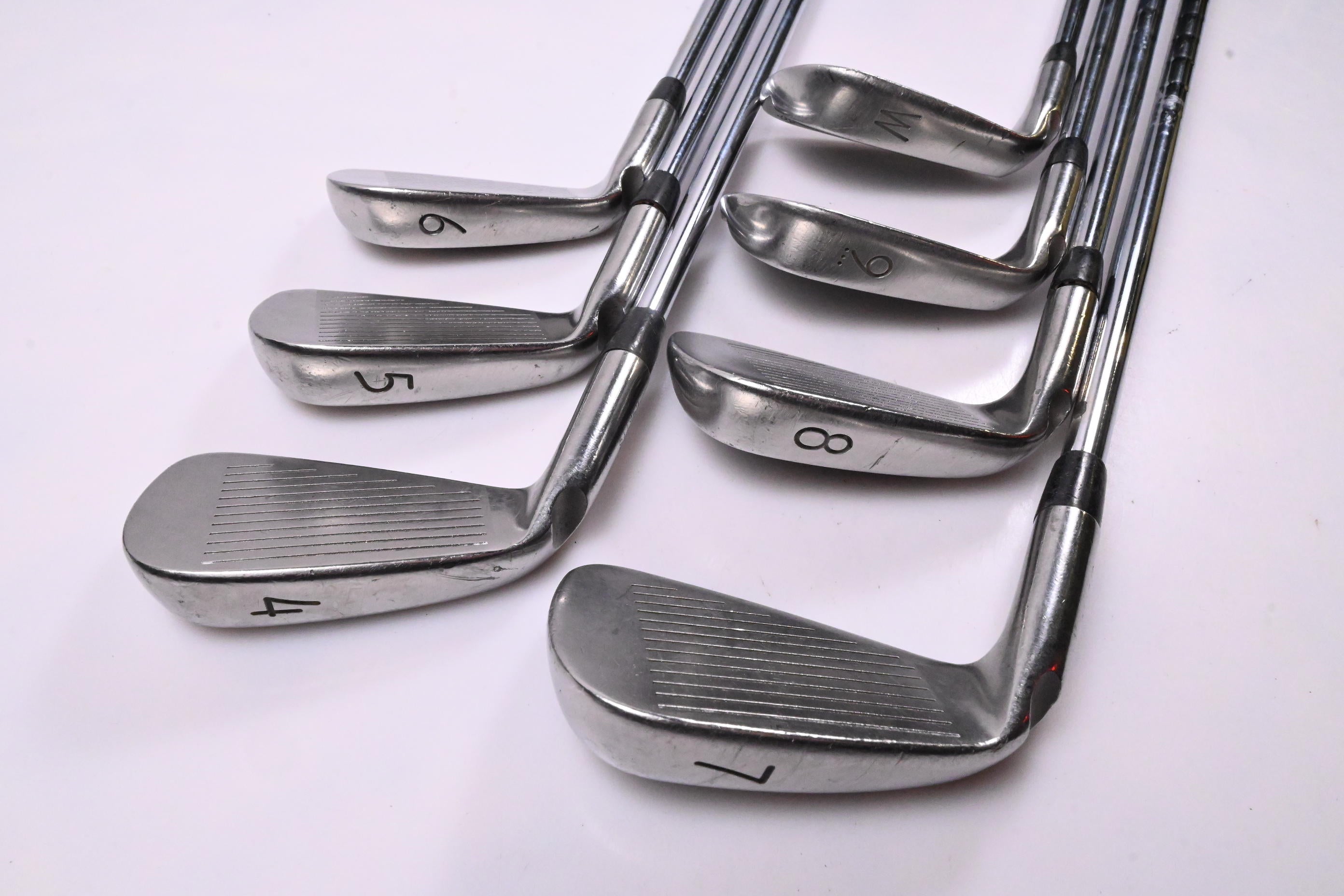 Ping S59 Irons / 4-PW / White Dot / Stiff Flex Steel Shafts