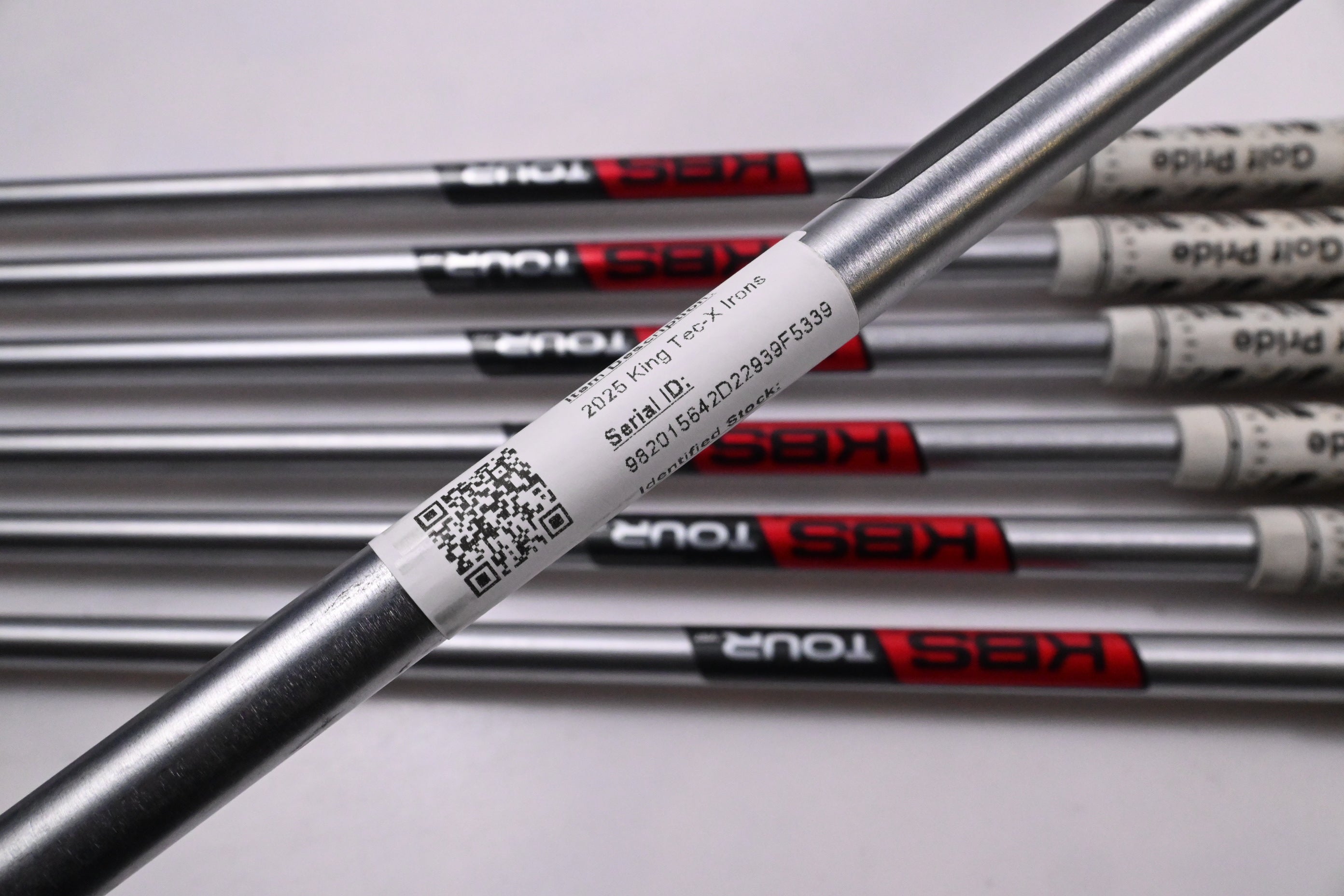 Cobra 2025 King Tec-X Irons / 6-PW+GW+SW / Stiff Flex KBS Tour C-Taper 120