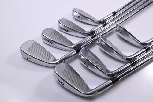 Ping G430 Irons / 5-PW+45°+50° / Blue Dot / Stiff Flex Ping AWT 2.0 Shafts