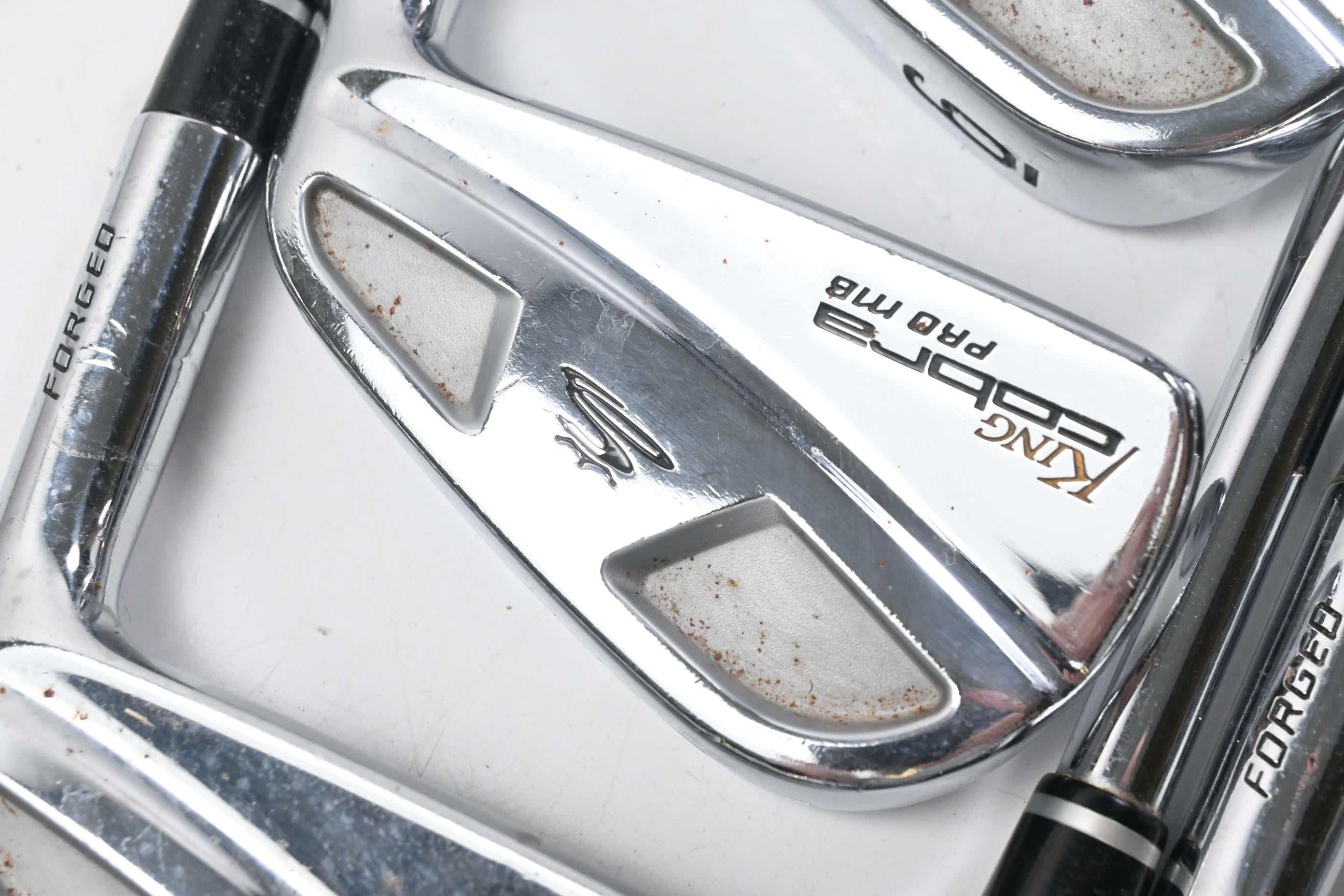 Cobra King Pro MB Irons / 4-PW / Stiff Flex XP 115 S300 Shafts
