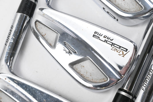 Cobra King Pro MB Irons / 4-PW / Stiff Flex XP 115 S300 Shafts