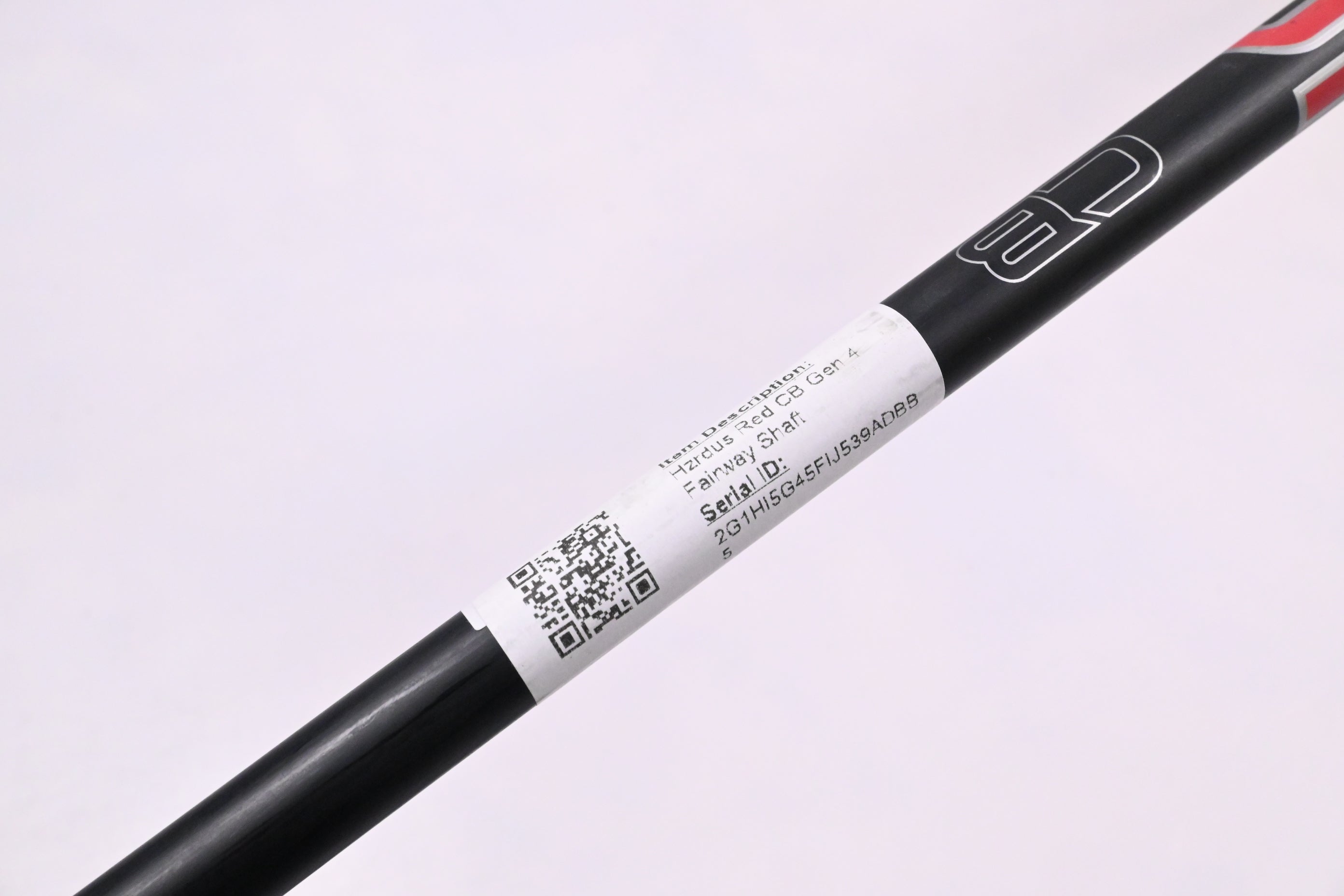 Project X Hzrdus Red CB Gen 4 60 #5 Wood Shaft / Regular Flex / Titleist 2nd Gen