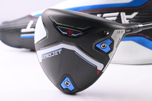 Cobra Aerojet Max Driver / 12 Degree / Regular Flex UST Mamiya Helium 5 Shaft