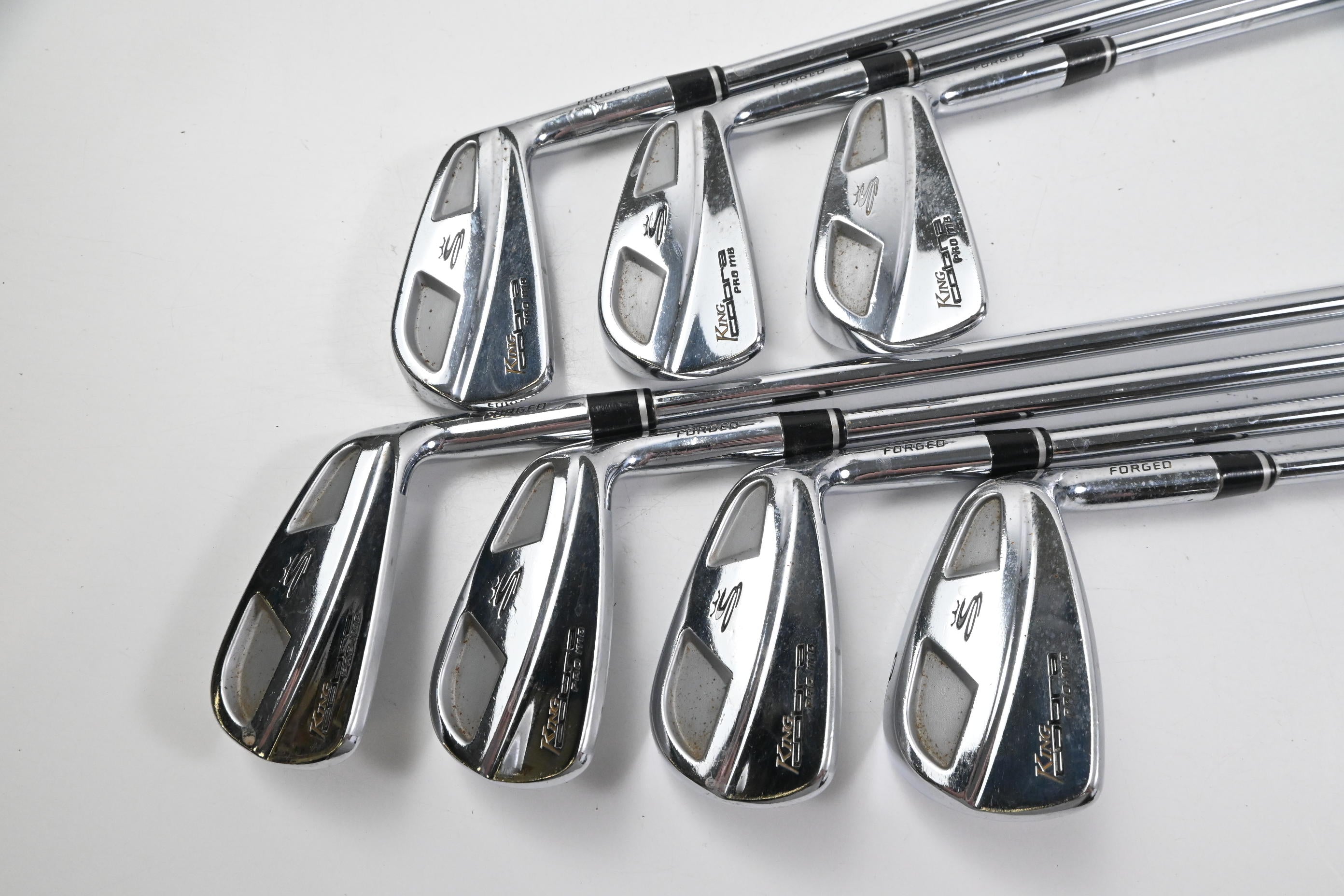 Cobra King Pro MB Irons / 4-PW / Stiff Flex XP 115 S300 Shafts