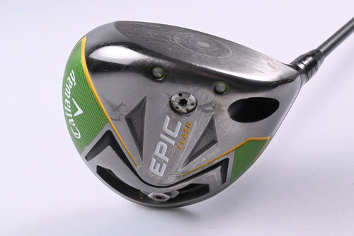 Callaway Epic Flash Driver / 9 Degree / Stiff Flex Hzrdus Smoke Black 60 Shaft