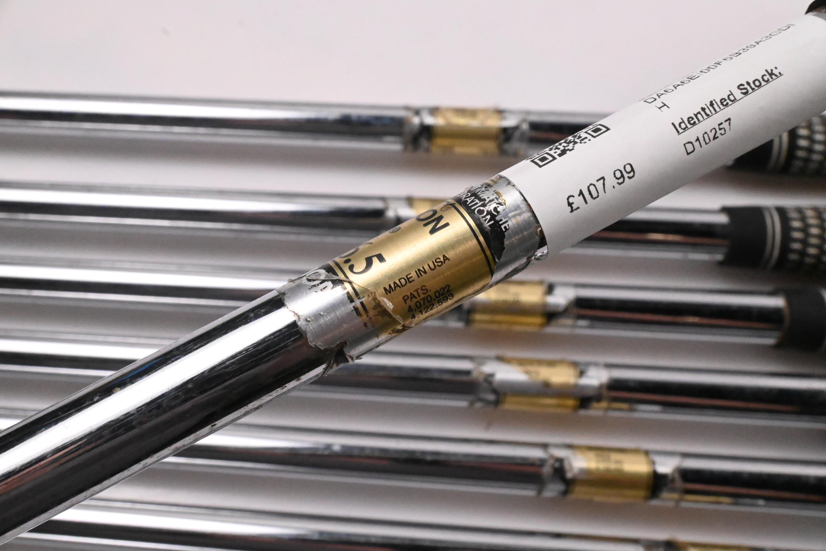 Mizuno T-Zoid Pro II Irons / 3-PW+SW / X-Flex Rifle Precision Shafts