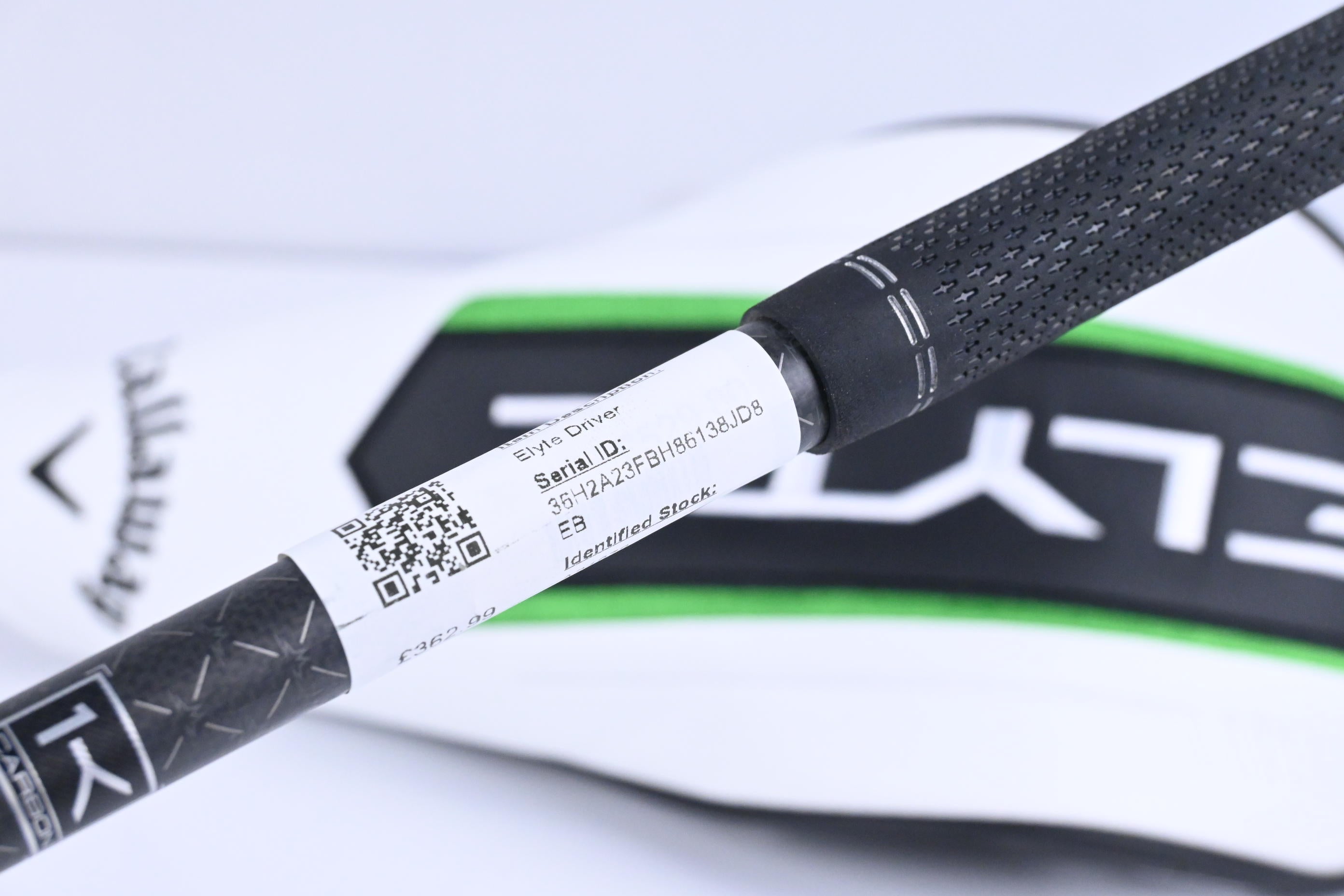 Callaway Elyte Driver / 9 Degree / Stiff Flex Tensei 1K Black 65 Shaft