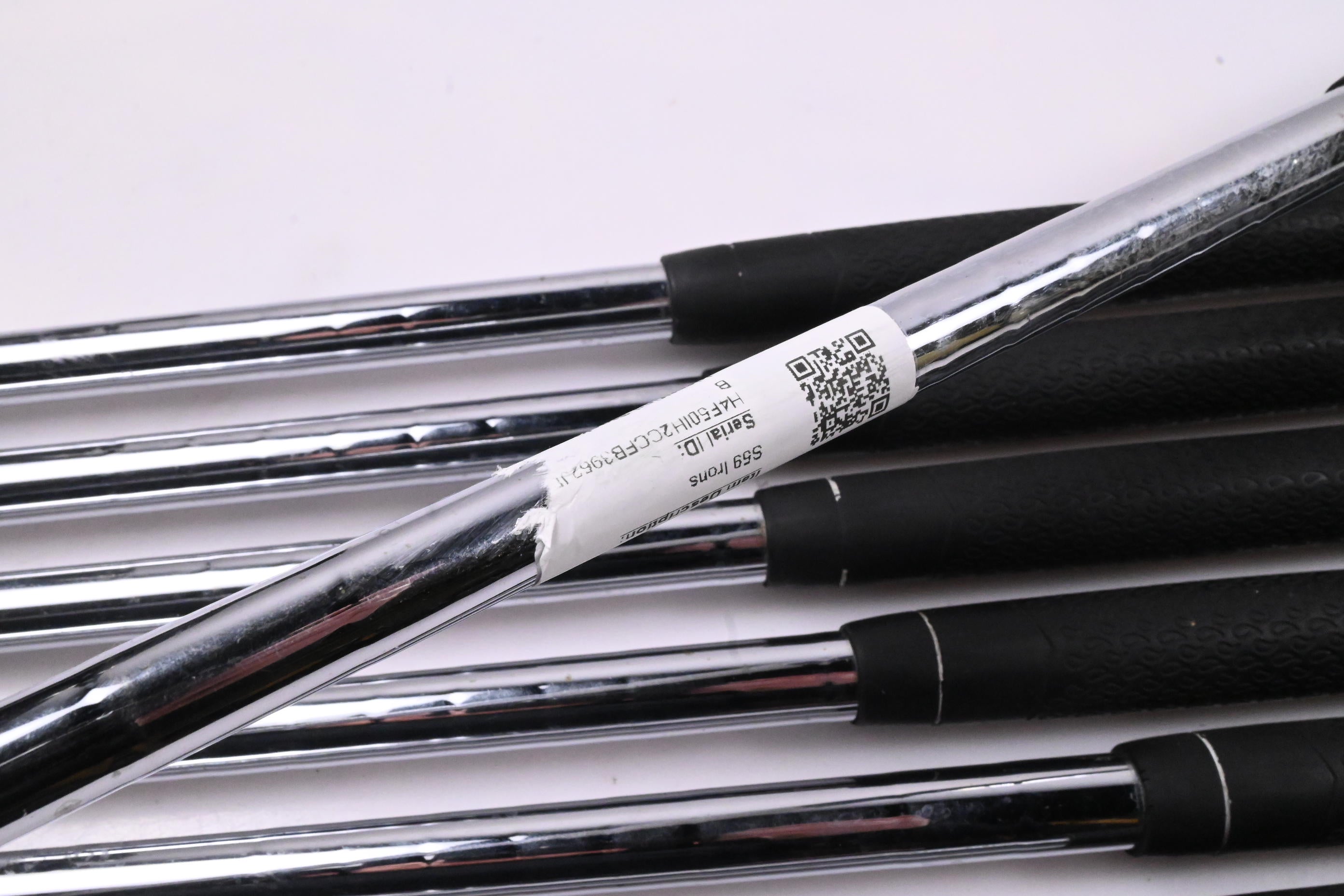 Ping S59 Irons / 4-PW / White Dot / Stiff Flex Steel Shafts