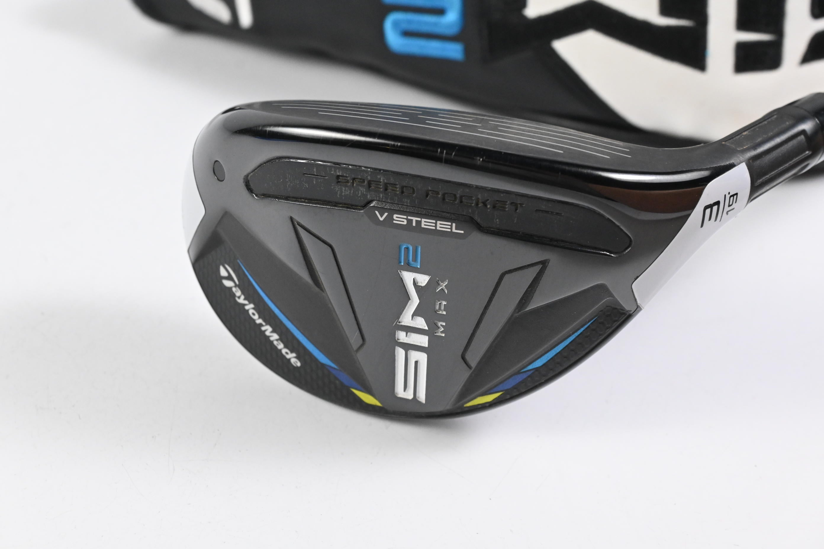 Taylormade SIM2 Max #3 Hybrid / 19 Degree / Stiff Flex Fujikura Ventus Blue 7