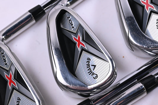 Callaway X Hot 2019 Irons / 5-PW / Regular Flex XP 85 R300 Shafts