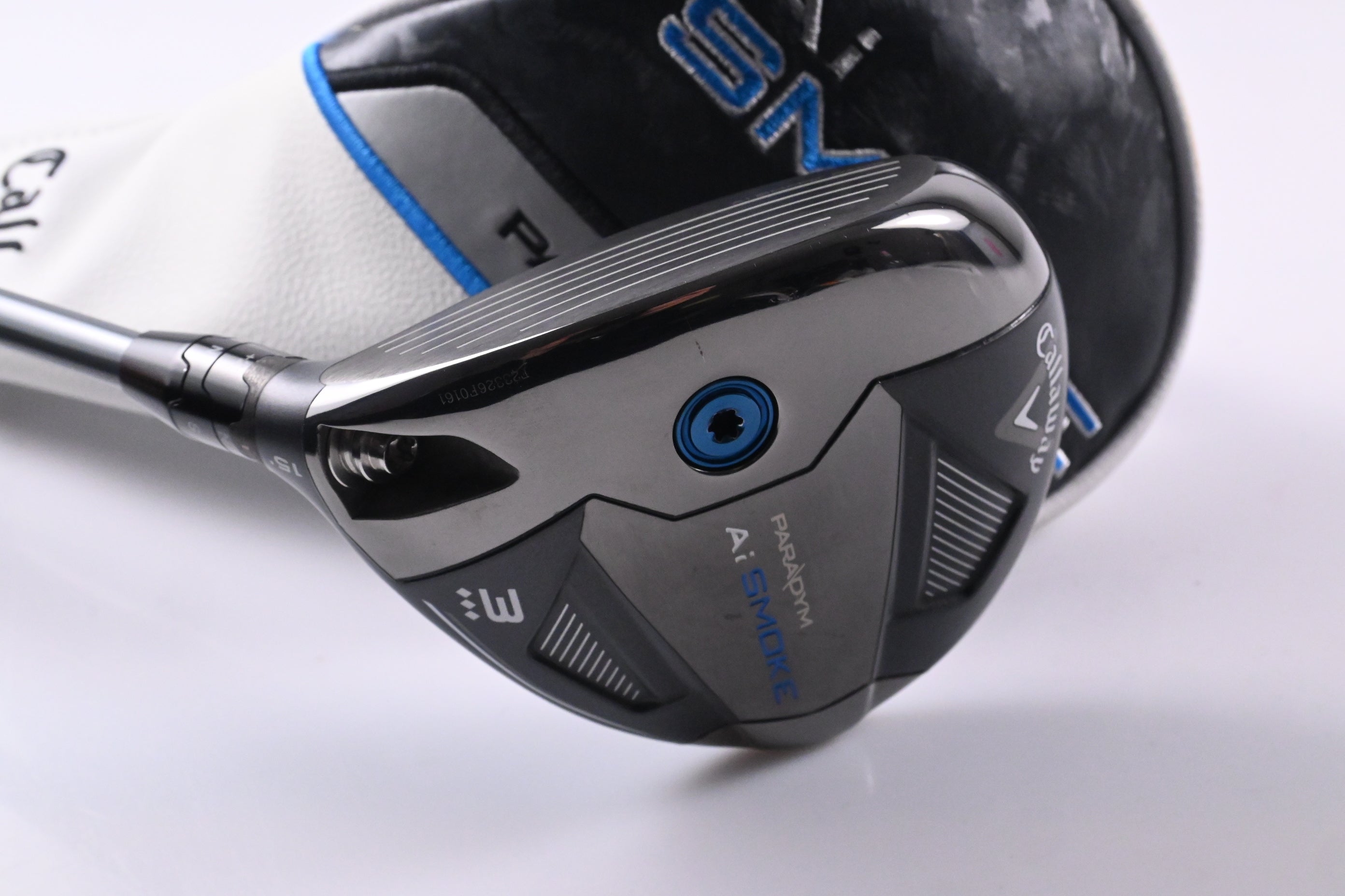Left HandCallaway Paradym Ai Smoke Triple Diamond #3 Wood / 15 Degree