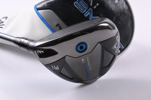 Left Hand Callaway Paradym Ai Smoke Triple Diamond #3 Wood / 15 Degree
