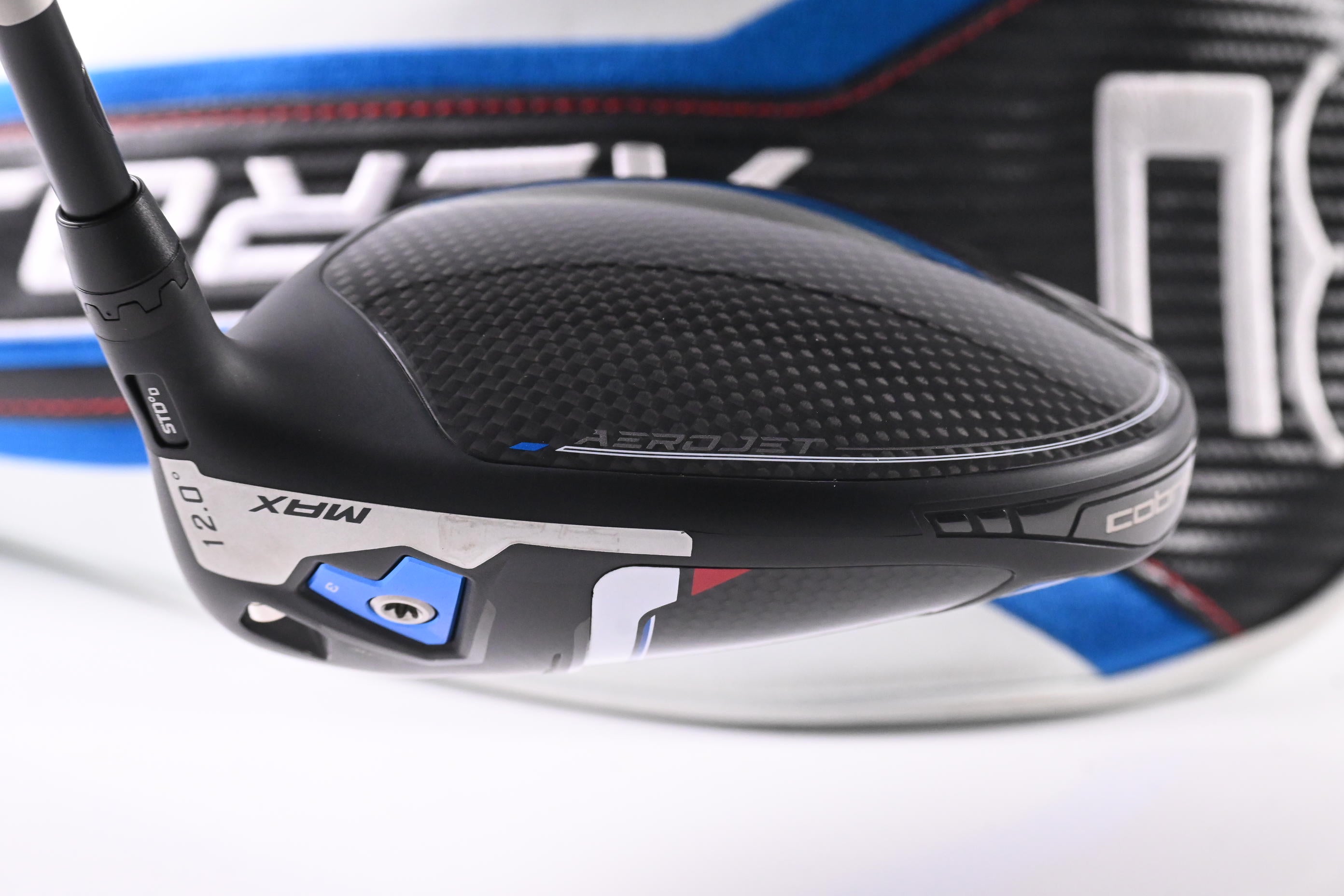 Cobra Aerojet Max Driver / 12 Degree / Regular Flex UST Mamiya Helium 5 Shaft