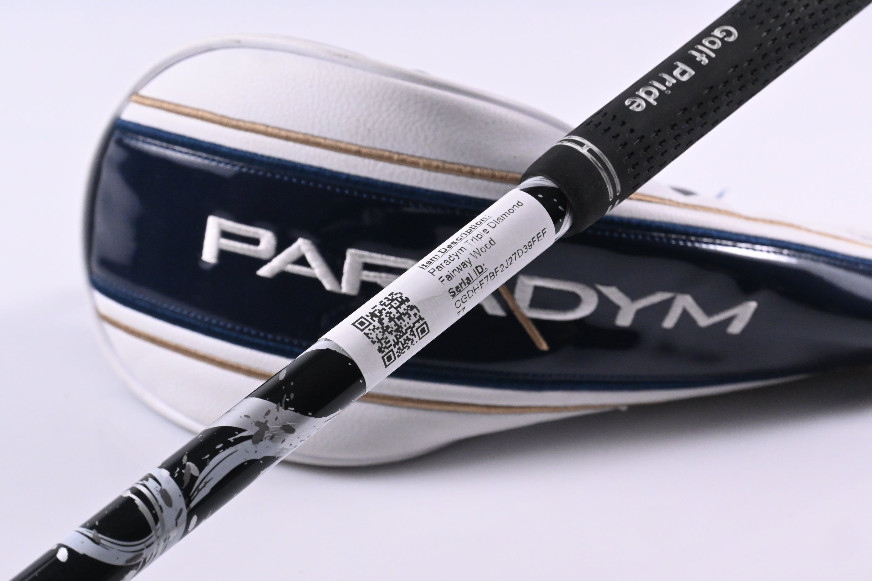 Callaway Paradym Triple Diamond #3 Wood / 15 Degree / X-Flex Kai`li White 70