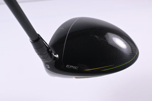 Callaway Epic Flash Driver / 9 Degree / Stiff Flex Hzrdus Smoke Black 60 Shaft