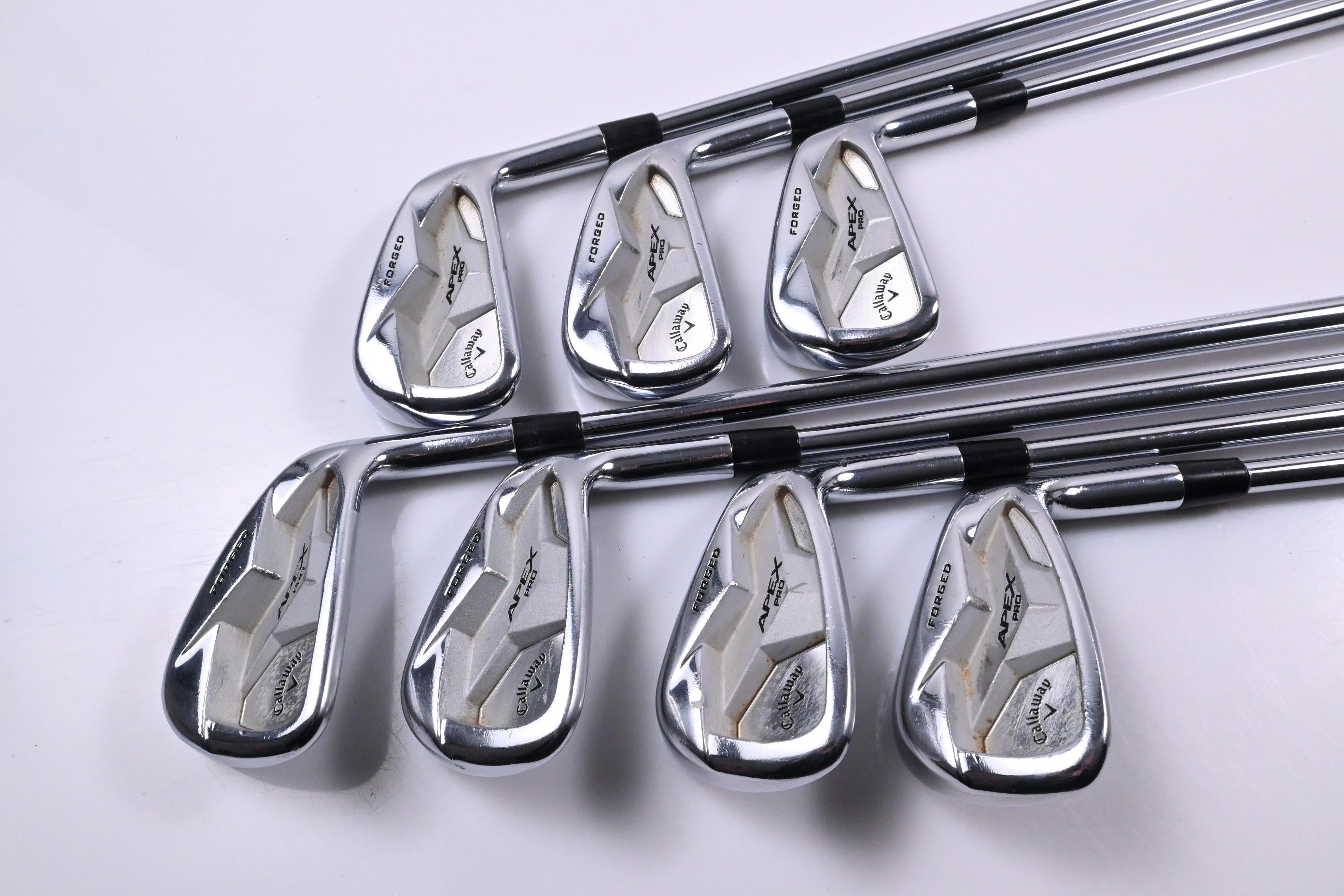 Callaway Apex Pro 19 Irons / 4-PW / Stiff Flex Project X Shafts