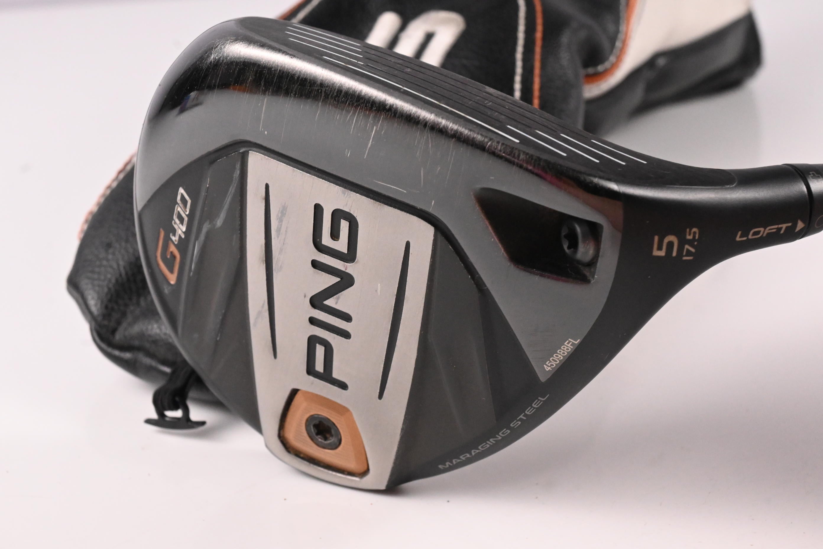 Ping G400 #5 Wood / 17.5 Degree / Stiff Flex Ping Alta CB 65 Shaft