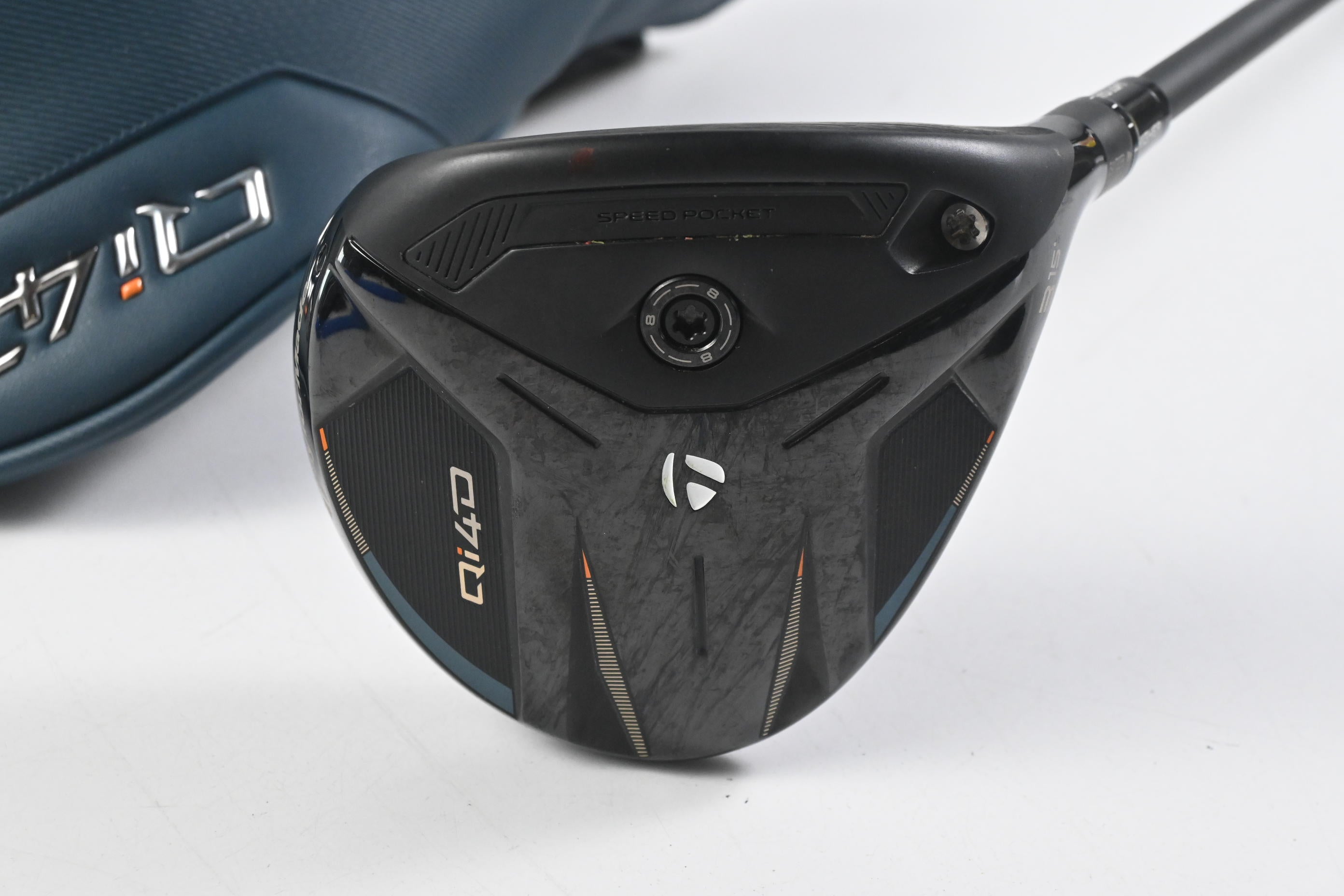 Taylormade Qi4D #3 Wood / 15 Degree / Regular Flex REAX White 55 Shaft