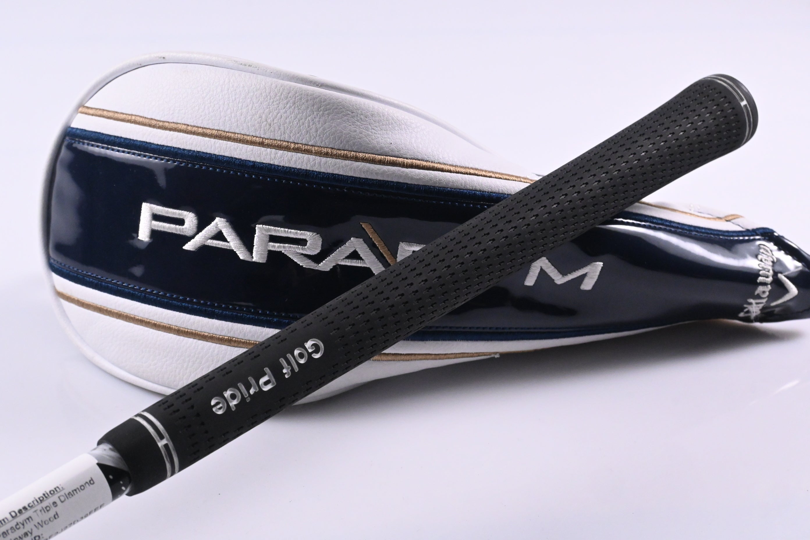 Callaway Paradym Triple Diamond #3 Wood / 15 Degree / X-Flex Kai`li White 70