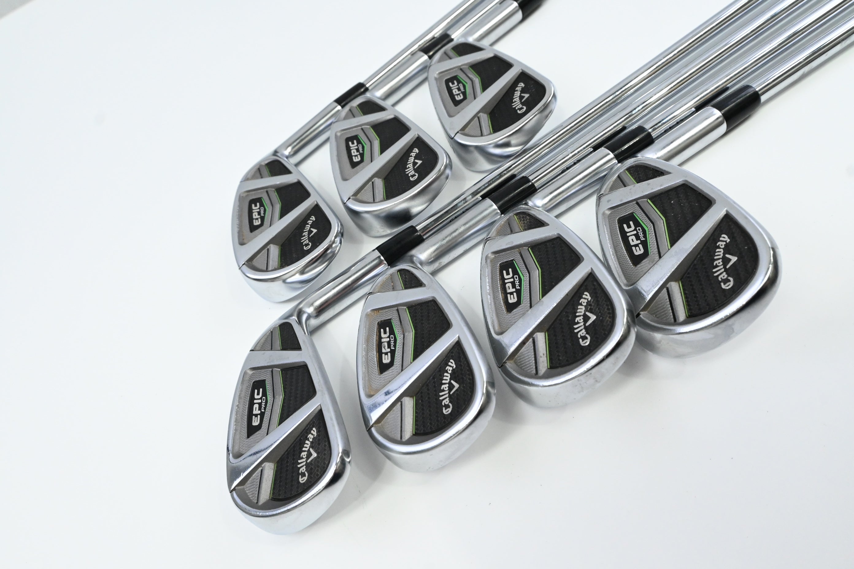Callaway Epic Pro Irons / 4-PW / Regular Flex Project X LZ 105 Shafts