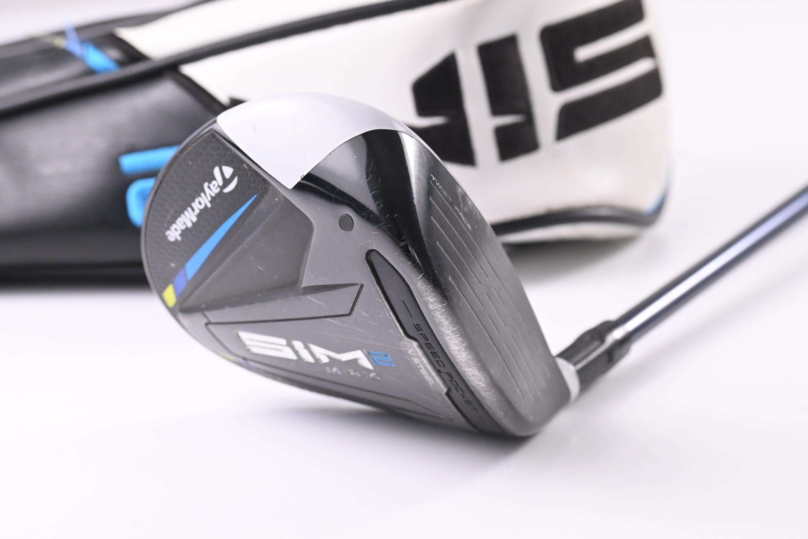 Taylormade SIM2 Max #3 Wood / 15 Degree / Stiff Flex Ventus Blue 6 Shaft