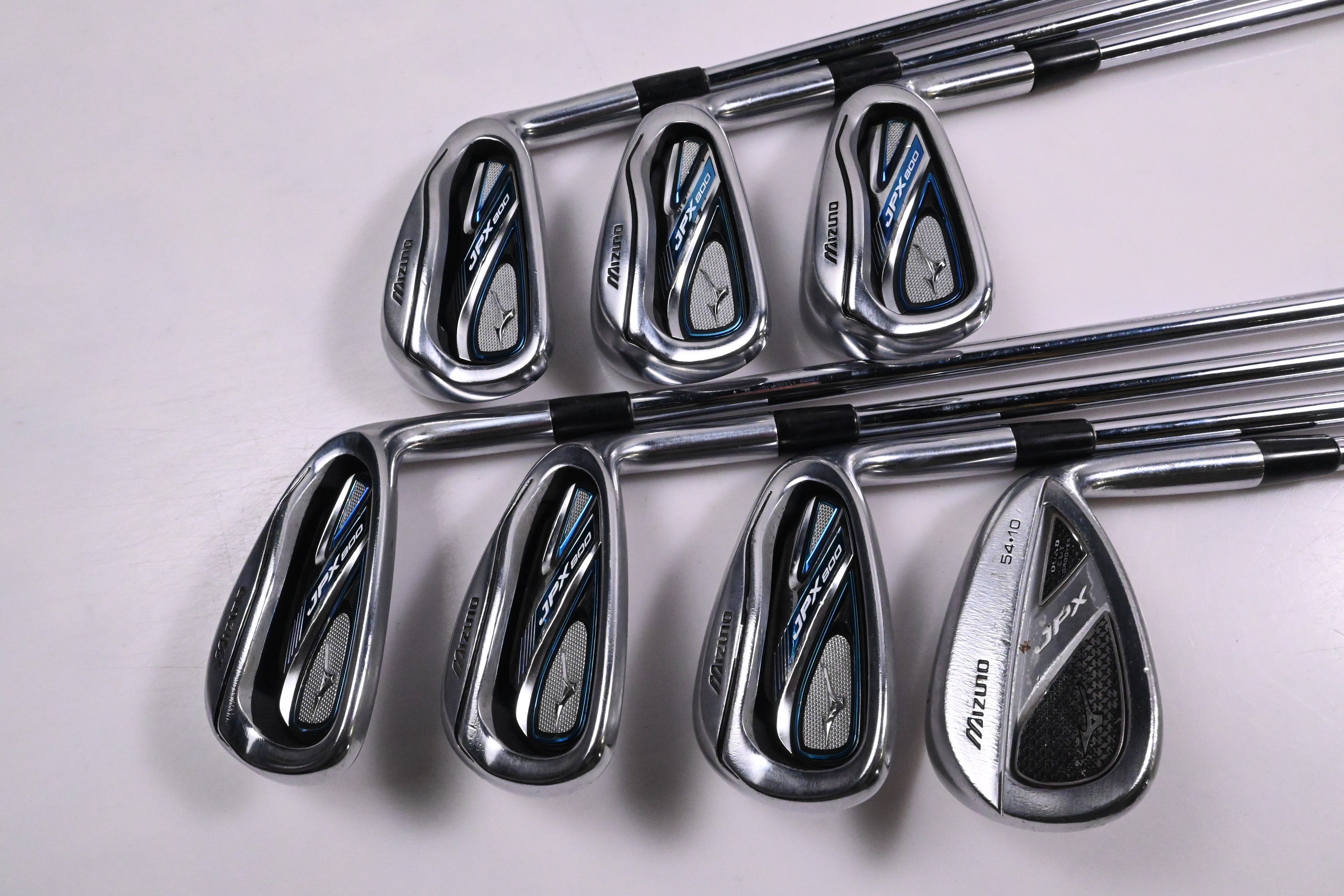 Mizuno JPX 800 Irons / 5-PW+54° / Regular Flex NS Pro GH 850 Shafts