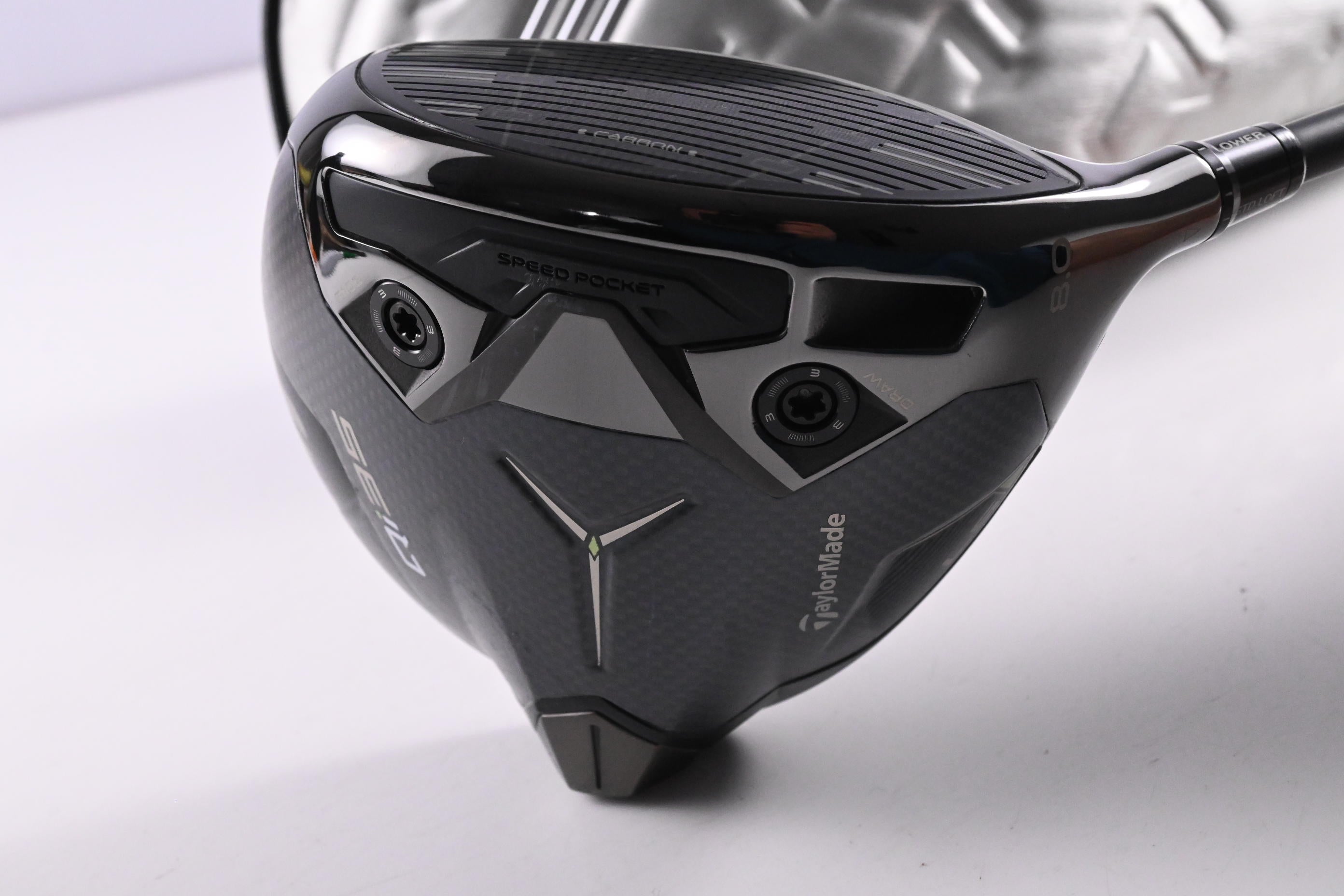 Taylormade Qi35 LS Driver / 8 Degree / X-Flex Kai'li White Dark Wave 60 Shaft