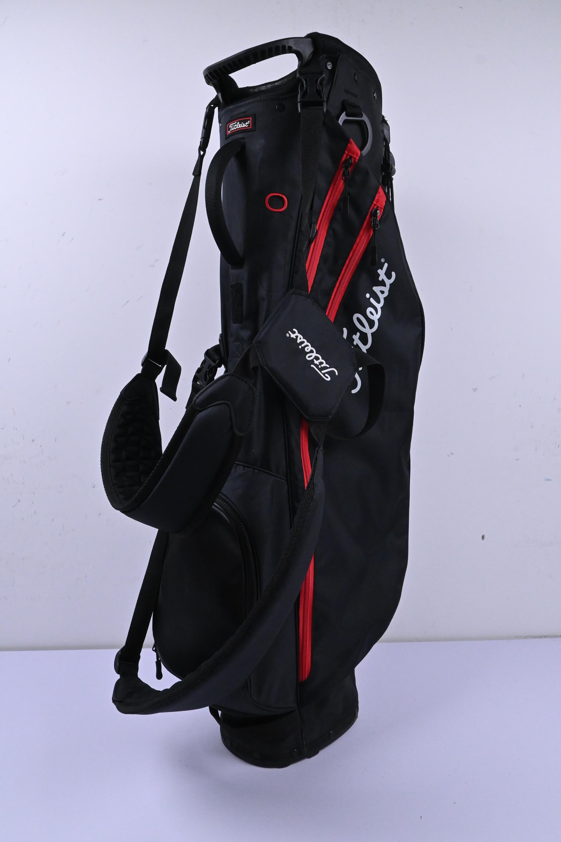 Titleist Stand Bag / 4-Way Divider / Black & Red