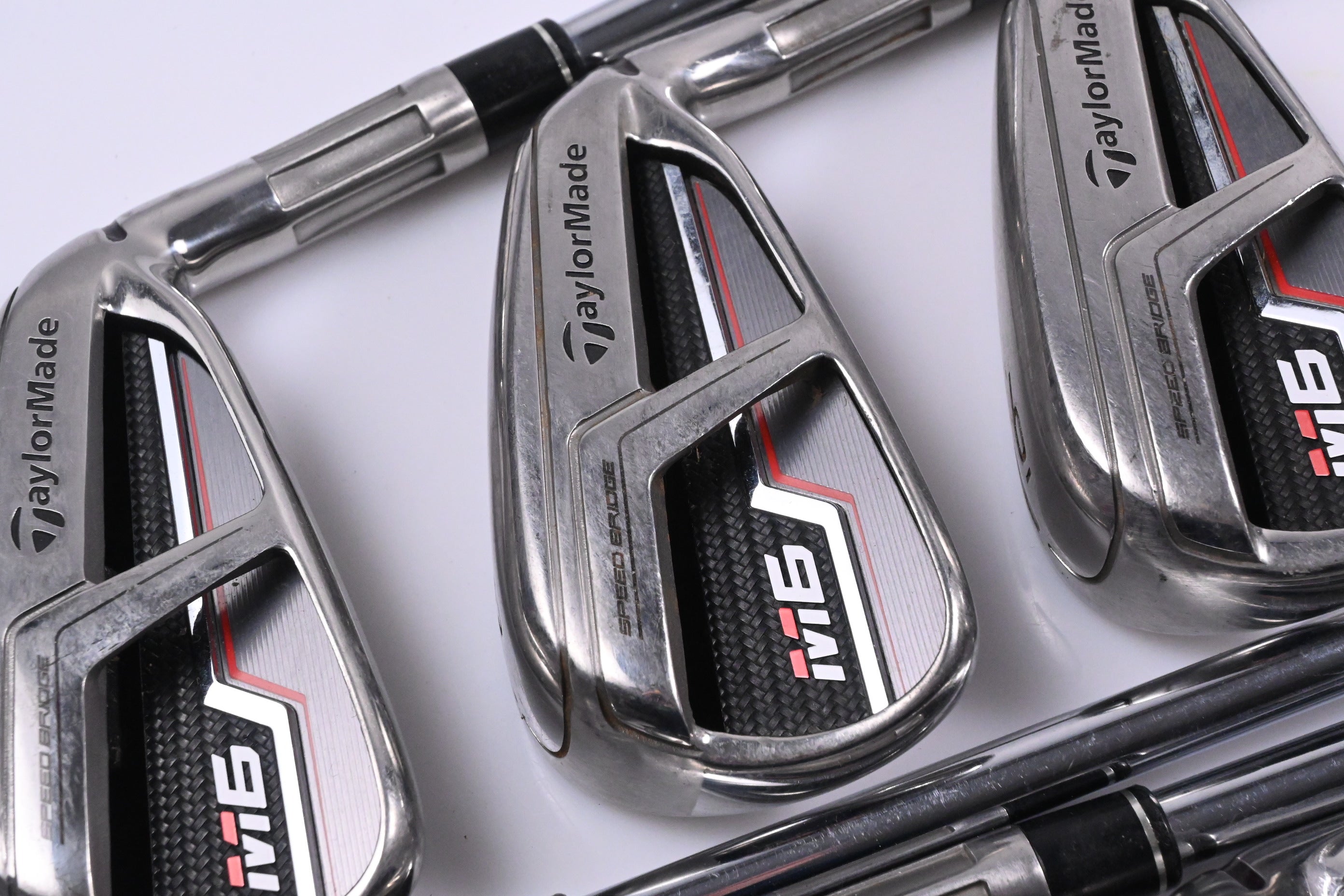 Taylormade M6 Irons / 4-PW / Stiff Flex KBS Max 85 Shafts