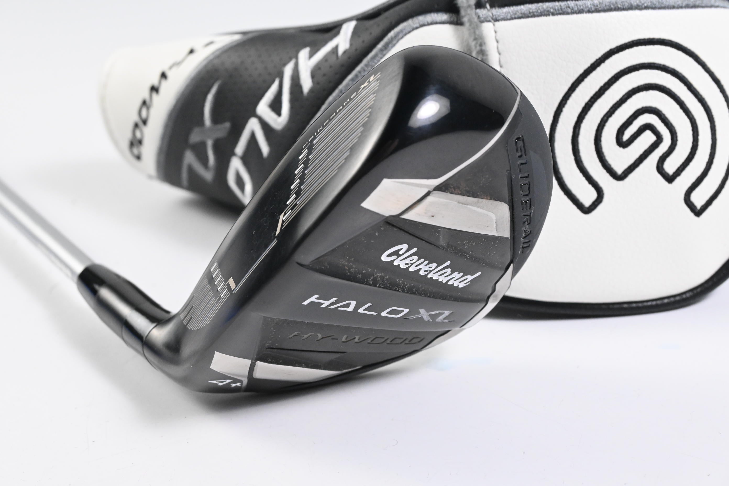 Left Hand Cleveland Halo XL Hy-Wood #4 Hybrid / 20 Degree / Regular Flex Aldila