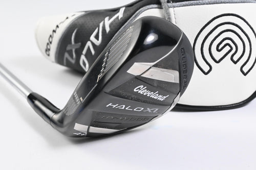 Left Hand Cleveland Halo XL Hy-Wood #4 Hybrid / 20 Degree / Regular Flex Aldila