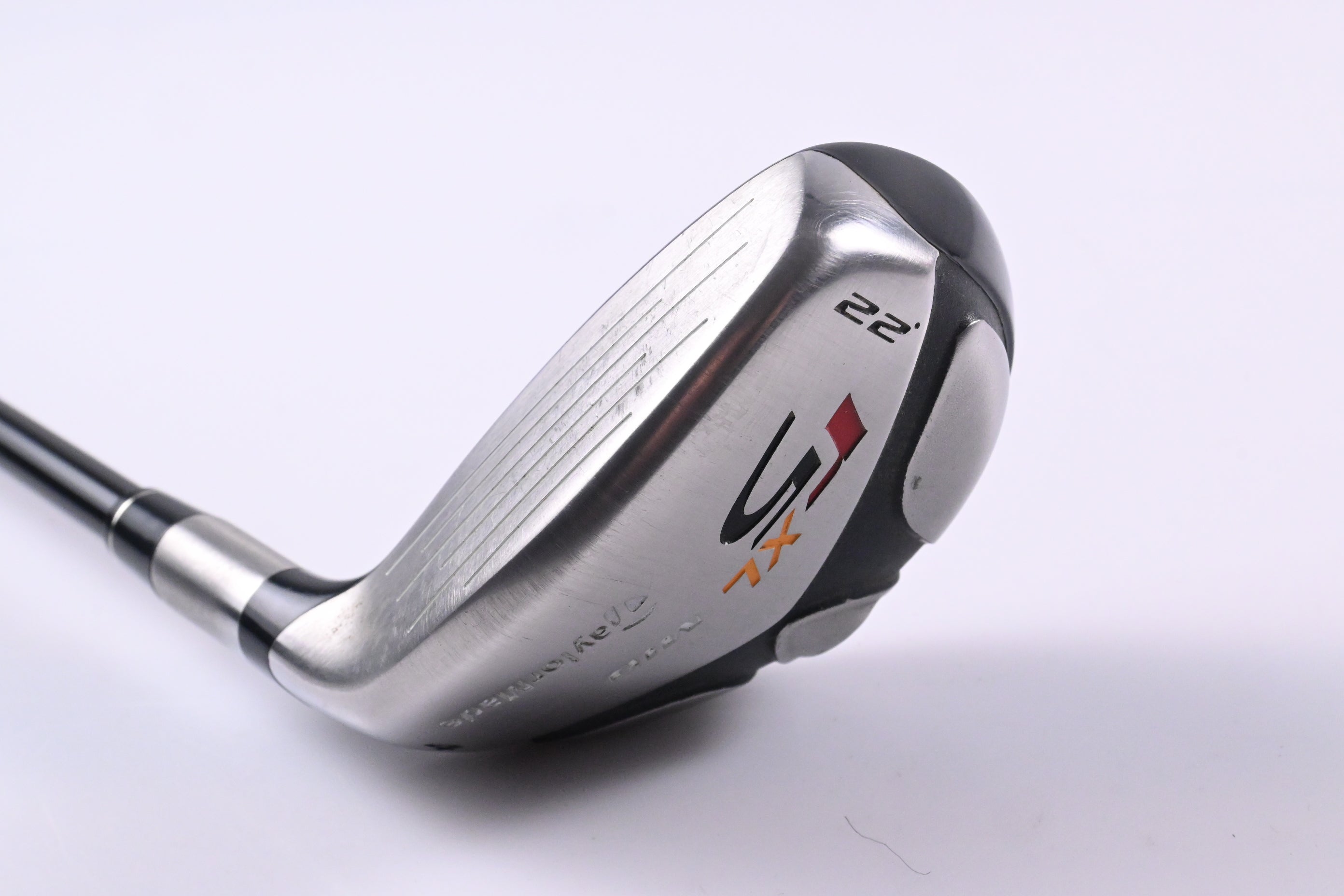 Left Handed Taylormade R5 XL #4 Hybrid / 22 Degree / Regular Flex Hyperlite Shaft