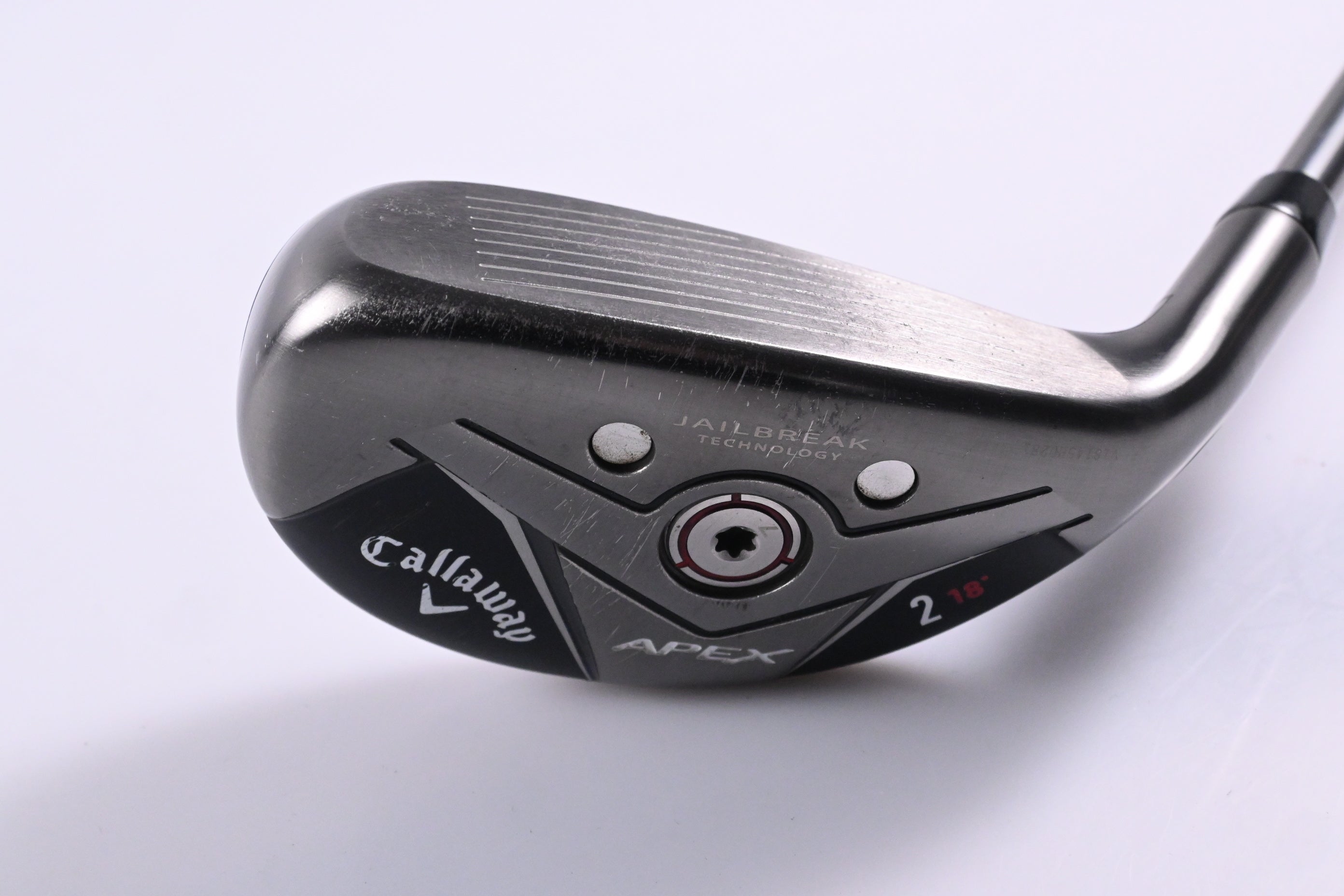 Callaway Apex Pro 21 #2 Hybrid / 18 Degree / Stiff Flex Catalyst 70 Shaft
