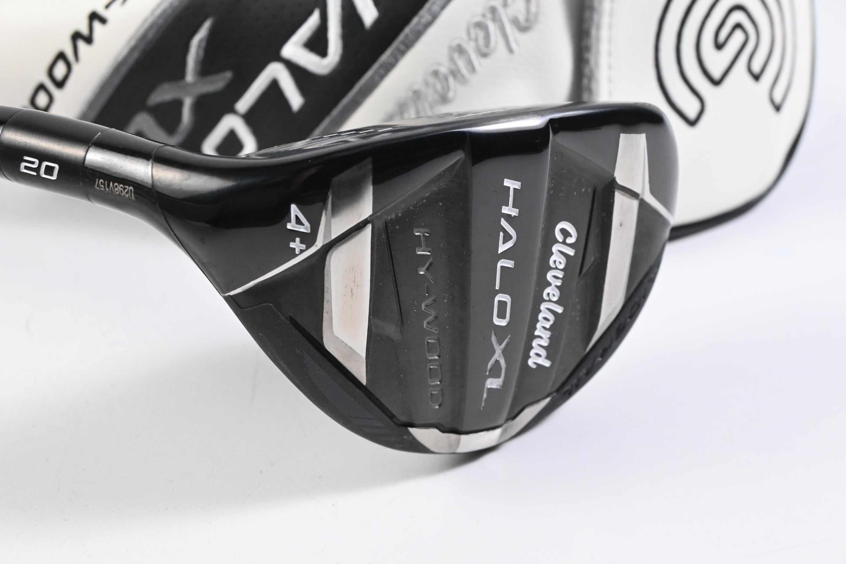 Left Hand Cleveland Halo XL Hy-Wood #4 Hybrid / 20 Degree / Regular Flex Aldila