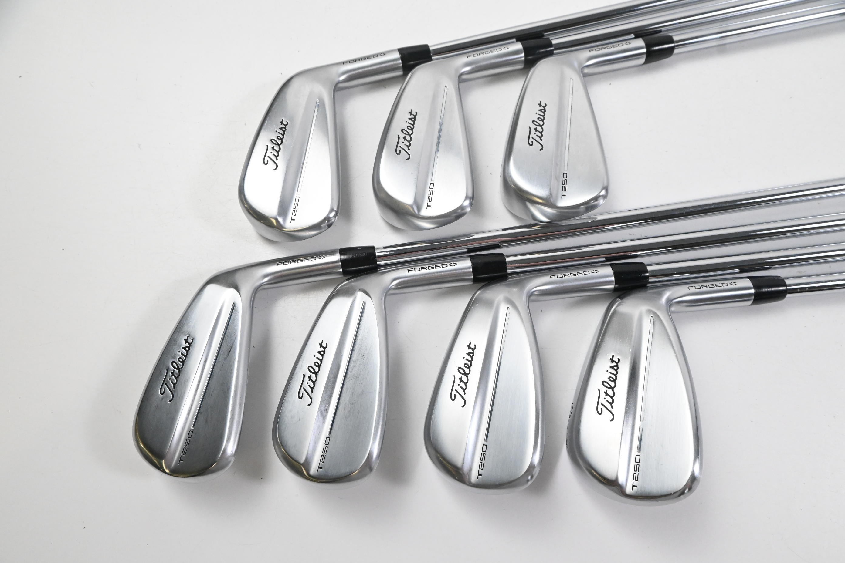 Titleist T250 2025 Irons / 4-PW / Regular Flex AMT Black Shafts