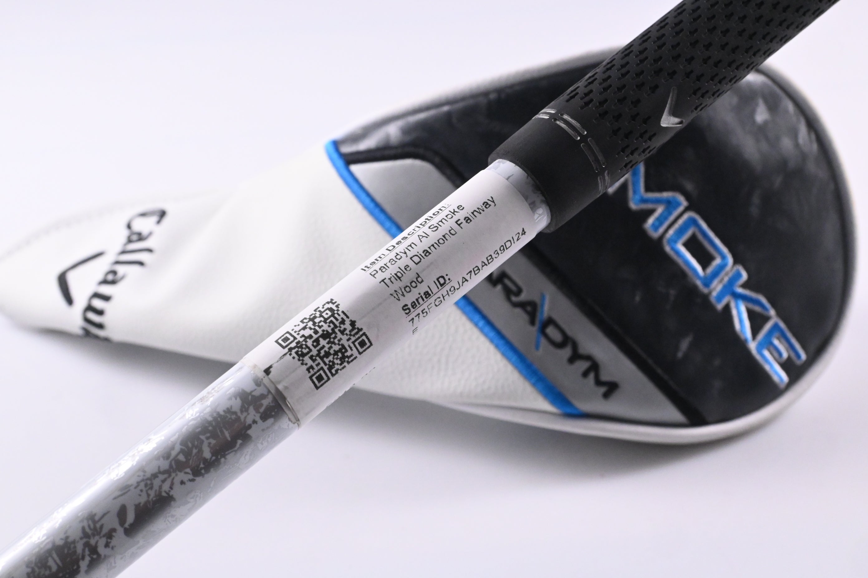 Left HandCallaway Paradym Ai Smoke Triple Diamond #3 Wood / 15 Degree